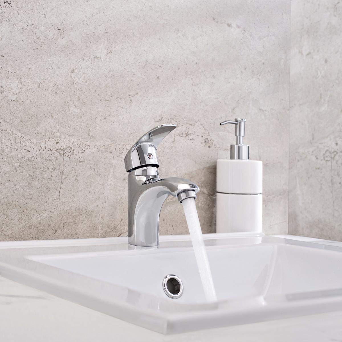 SL85-001F Смеситель для умывальника, ø35