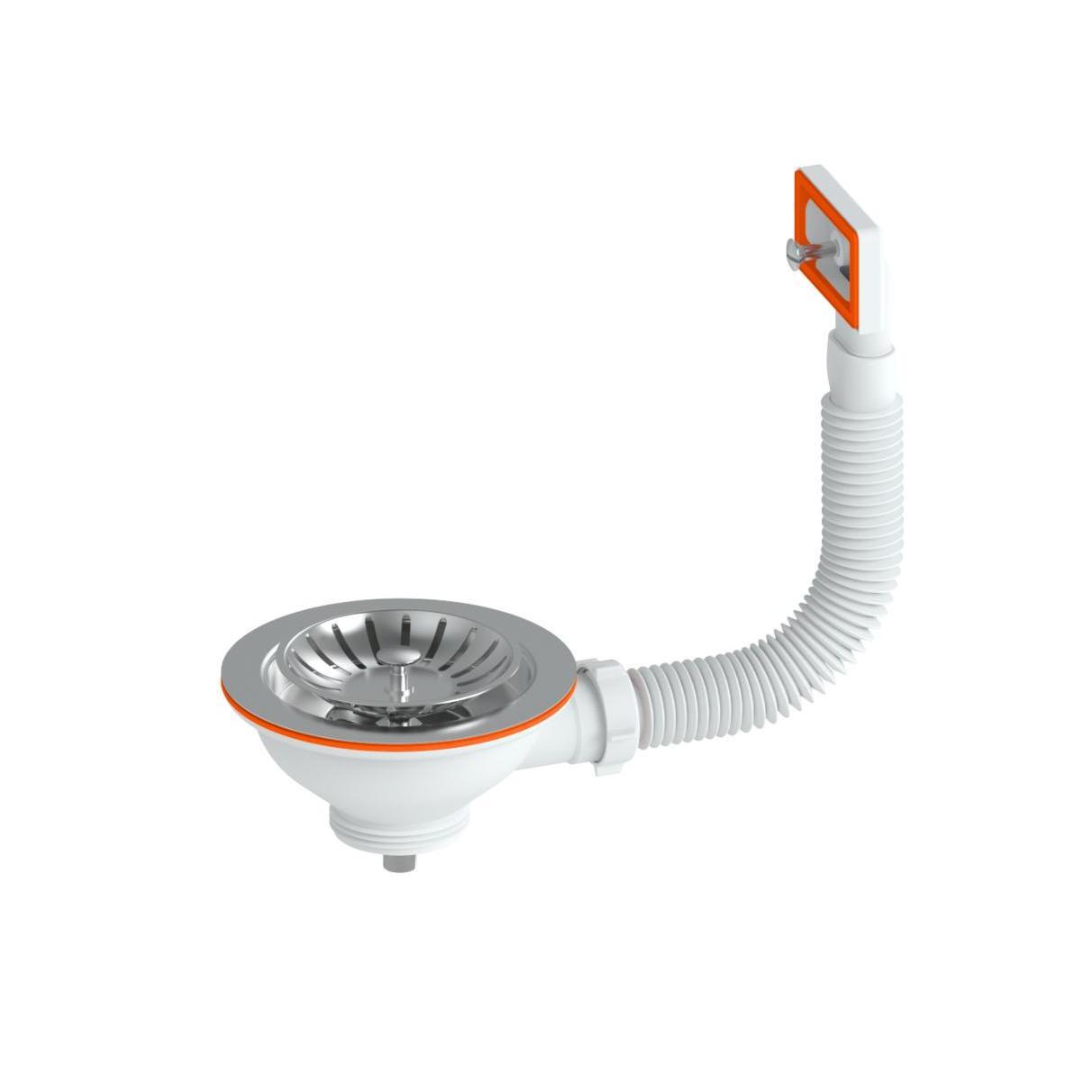 Чаша "РМС" КС-10 из нержавейки (прямоугольный перелив)