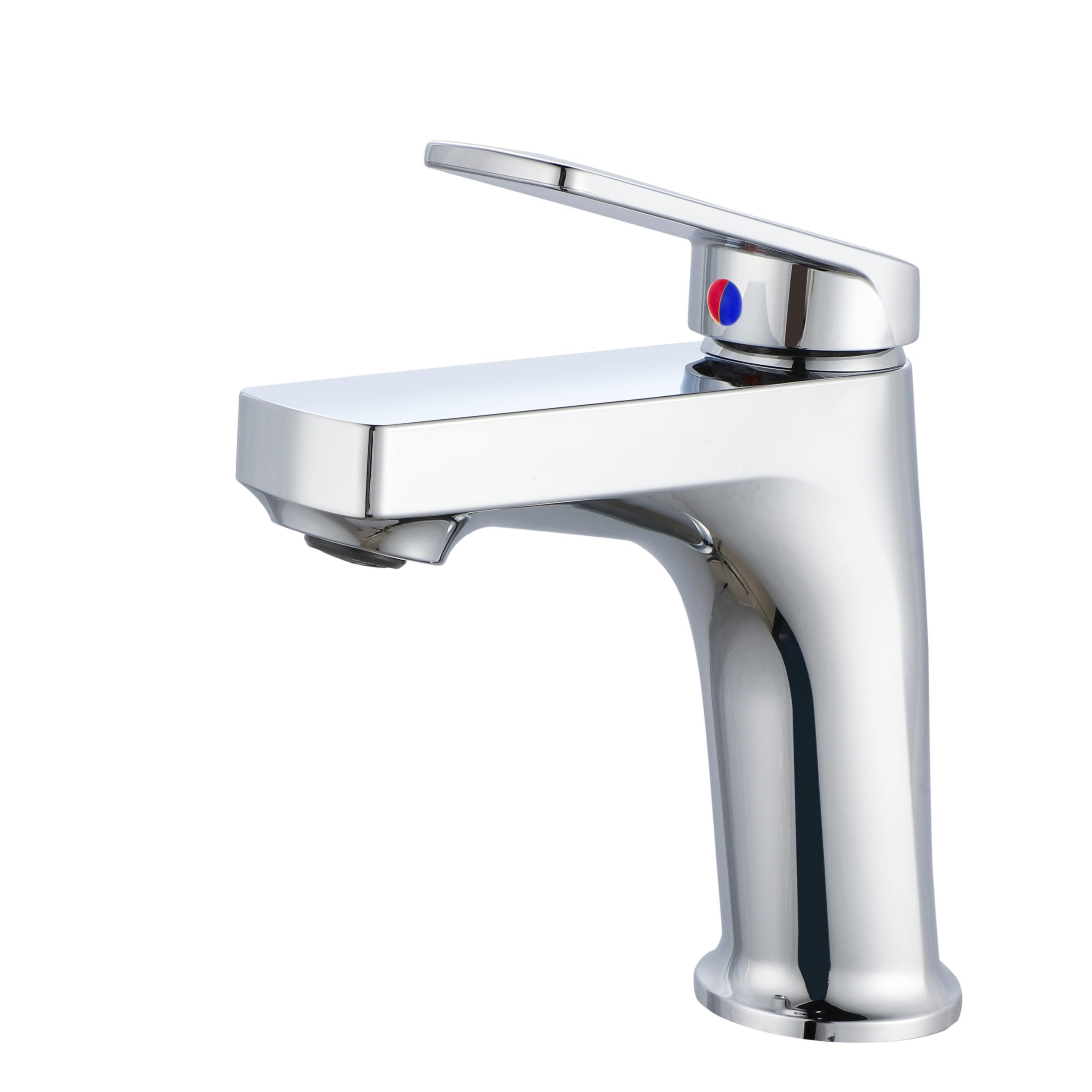 PL7CH-001F Смеситель для умывальника из высокопрочного пластика-Хром