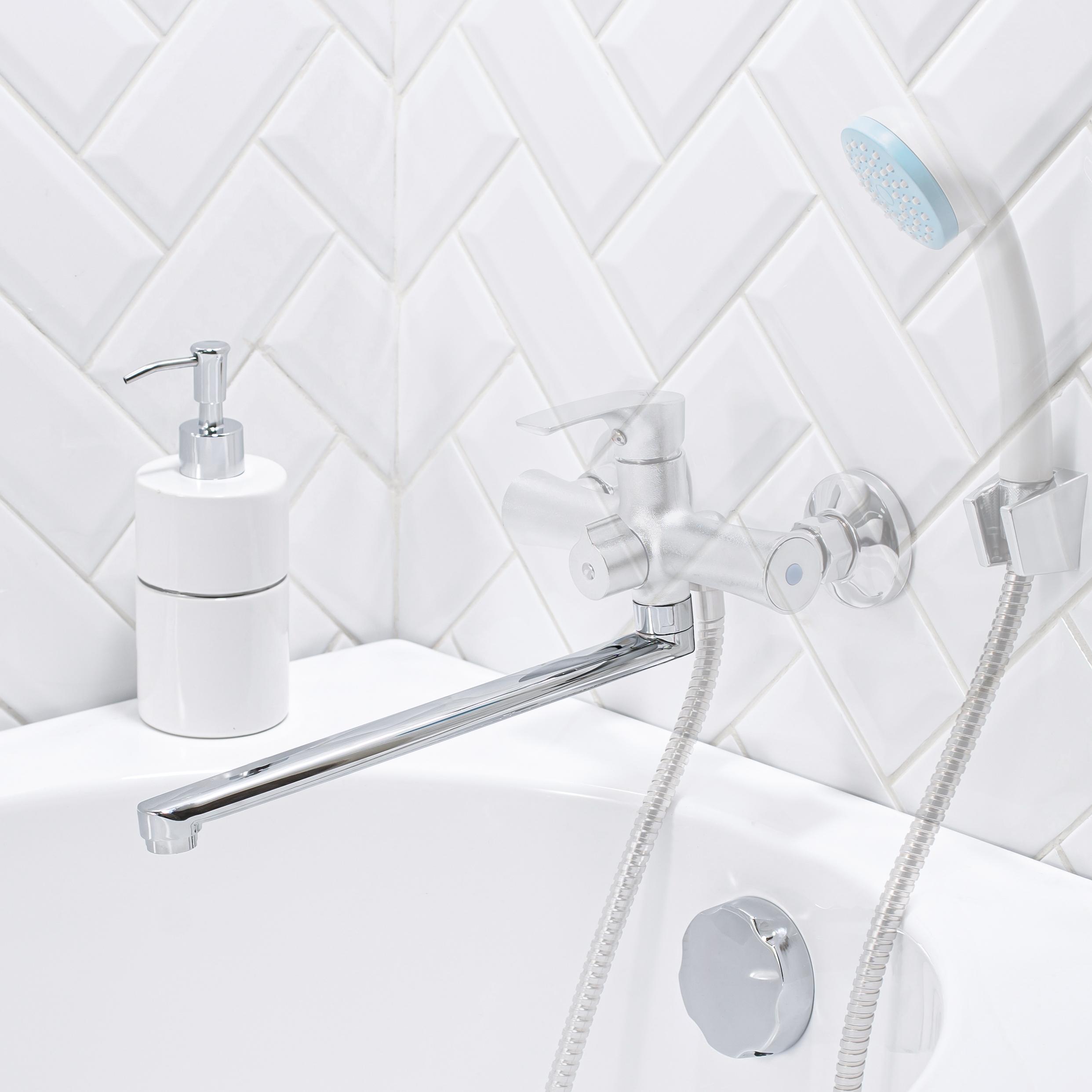 SS30P Излив прямой для ванны