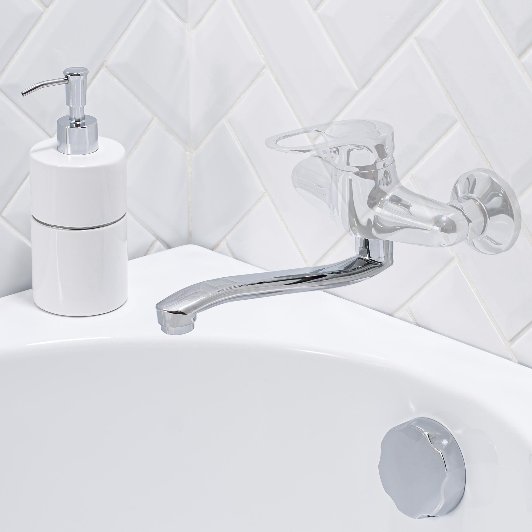 SS22S Излив S-образный ванна/кухня