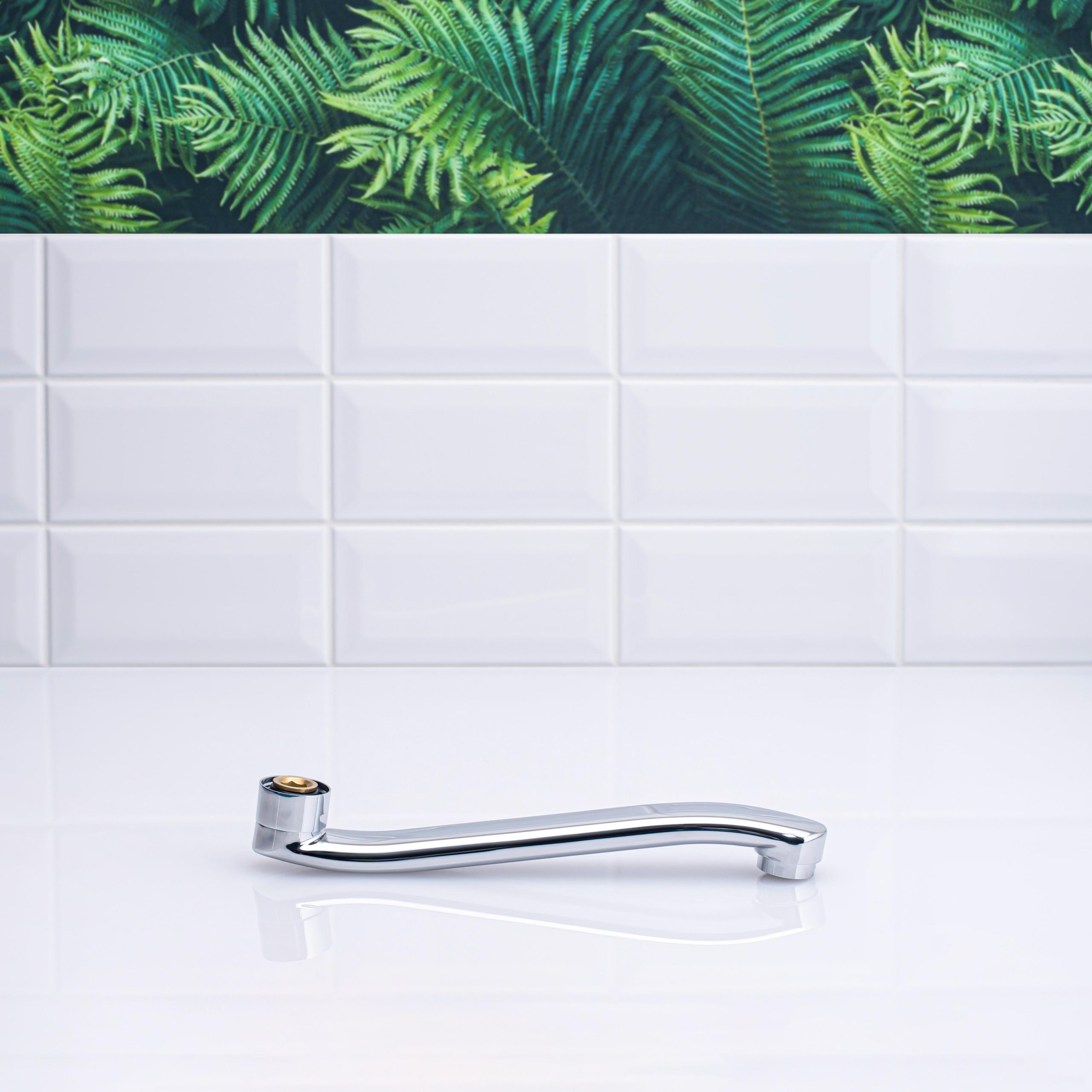 SS22S Излив S-образный ванна/кухня