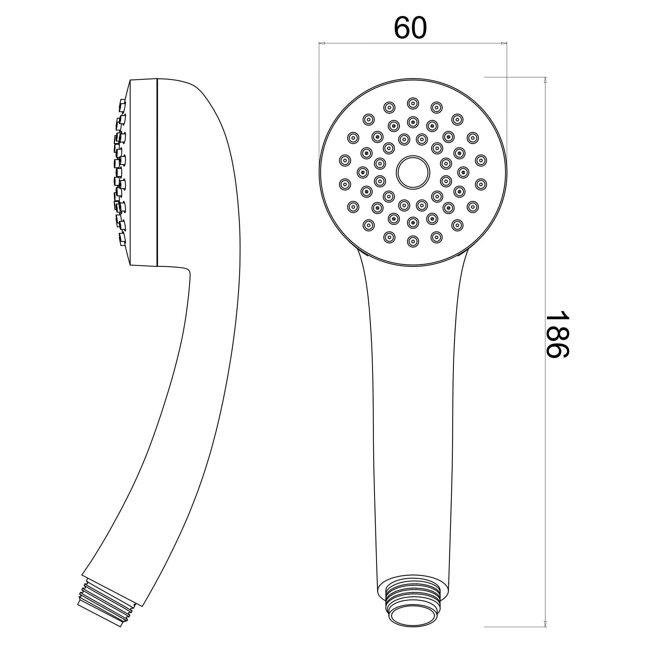 LE01 Лейка для душа
