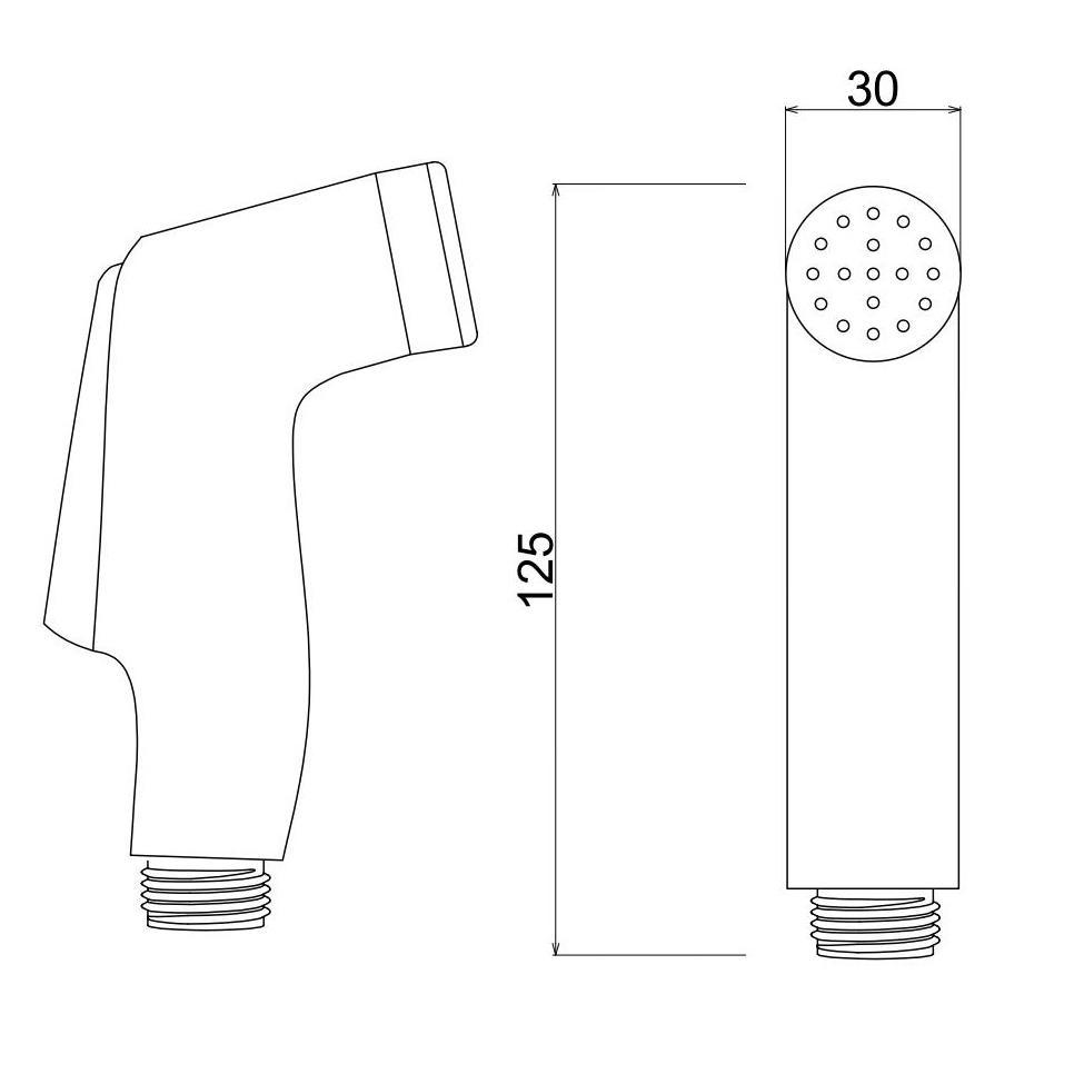 LE11 Лейка для душа