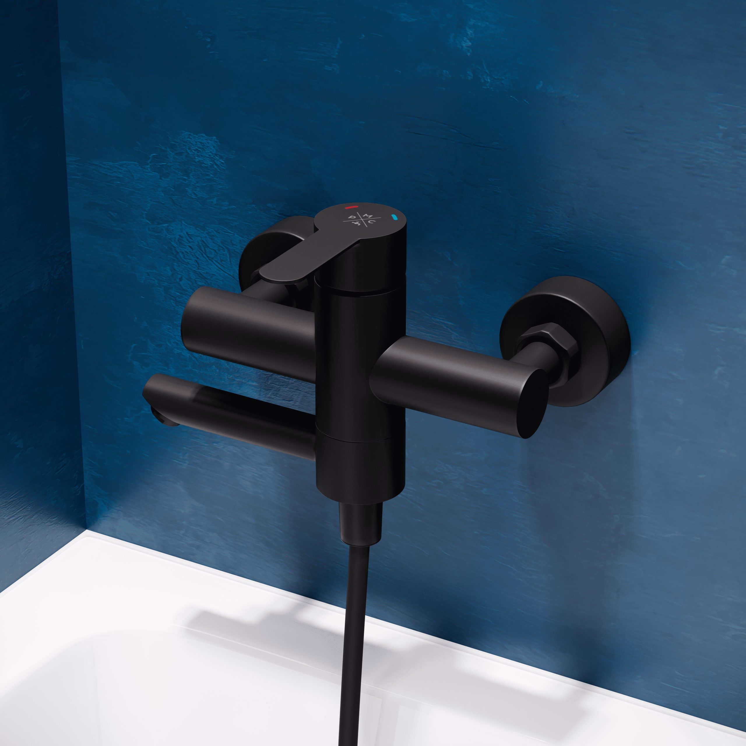 SUS124BL-009E Смеситель для ванны, ø35