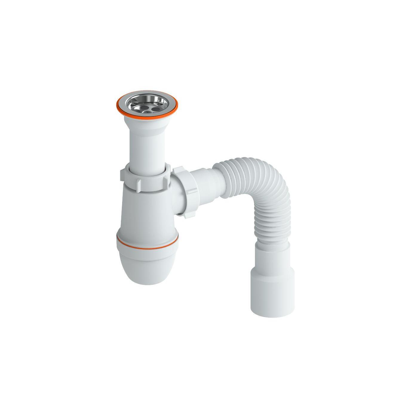 Сифон "РМС" СУ-01 для умывальника (литой)