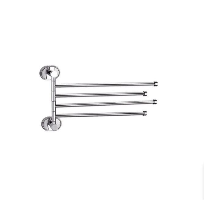 A1026 Держатель для полотенец поворотный четверной