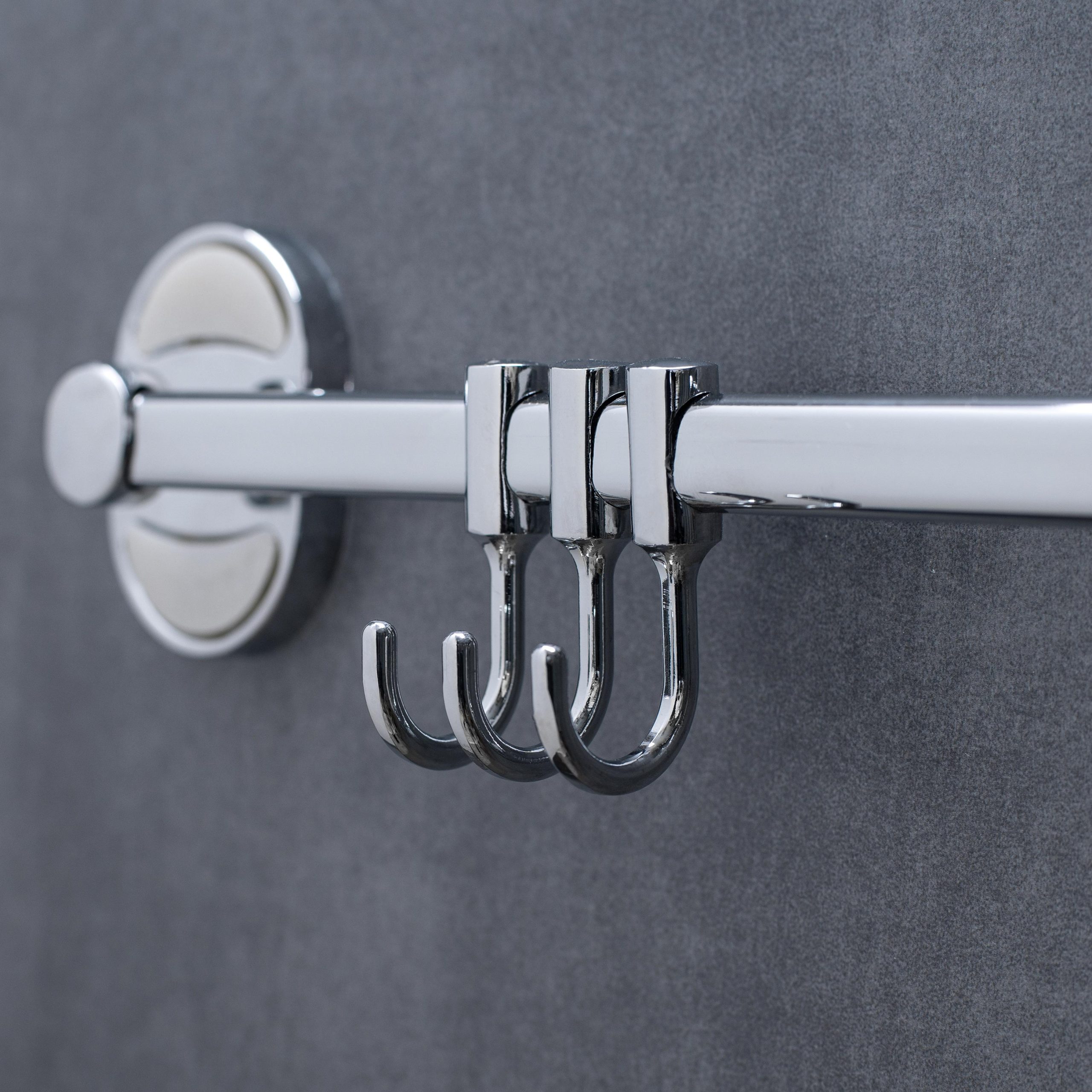 A5023 Держатель для полотенец на три крючка