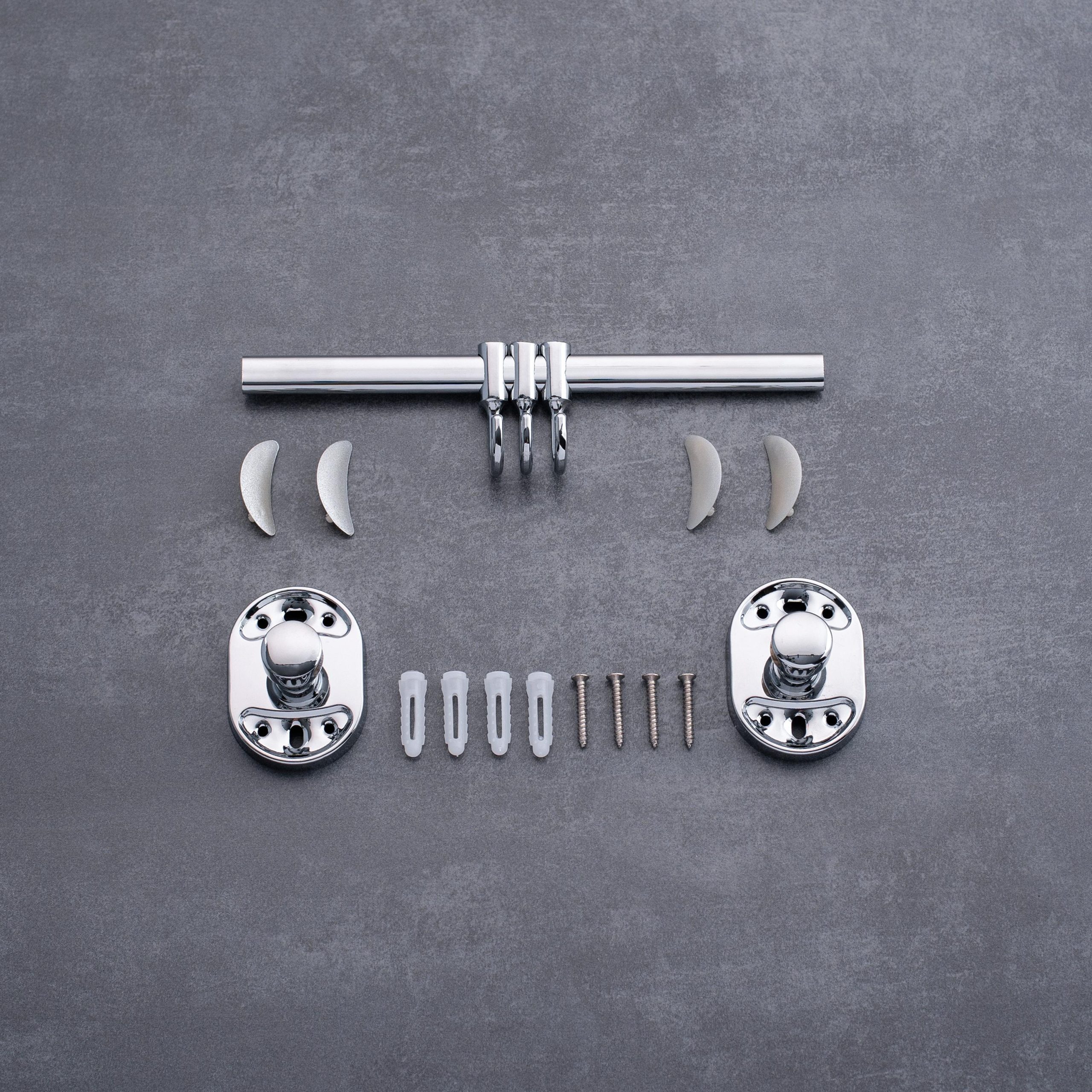 A5023 Держатель для полотенец на три крючка