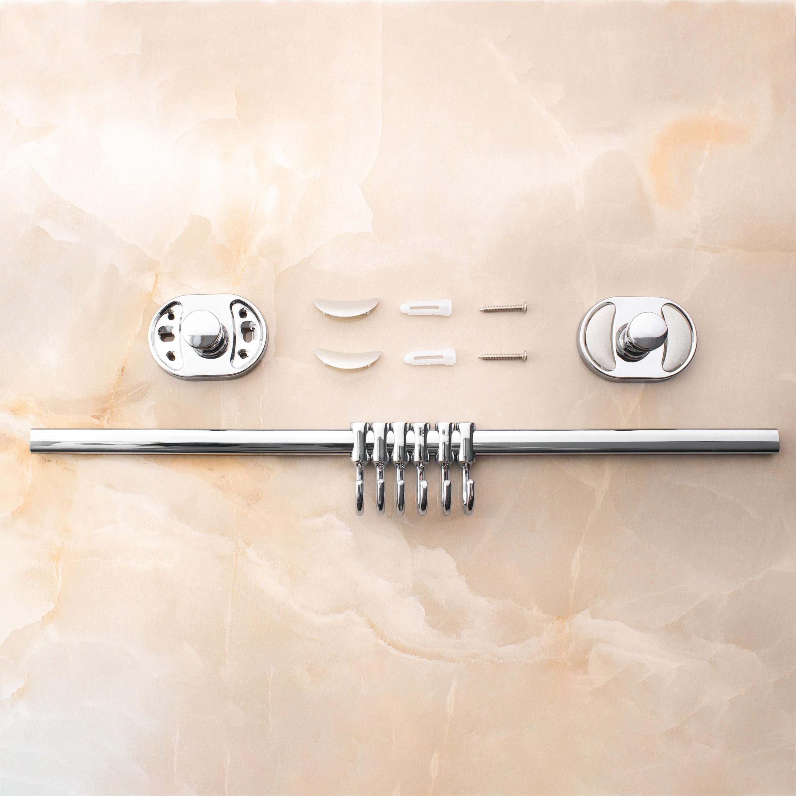 A5026 Держатель для полотенец трубчатый на шесть крючков