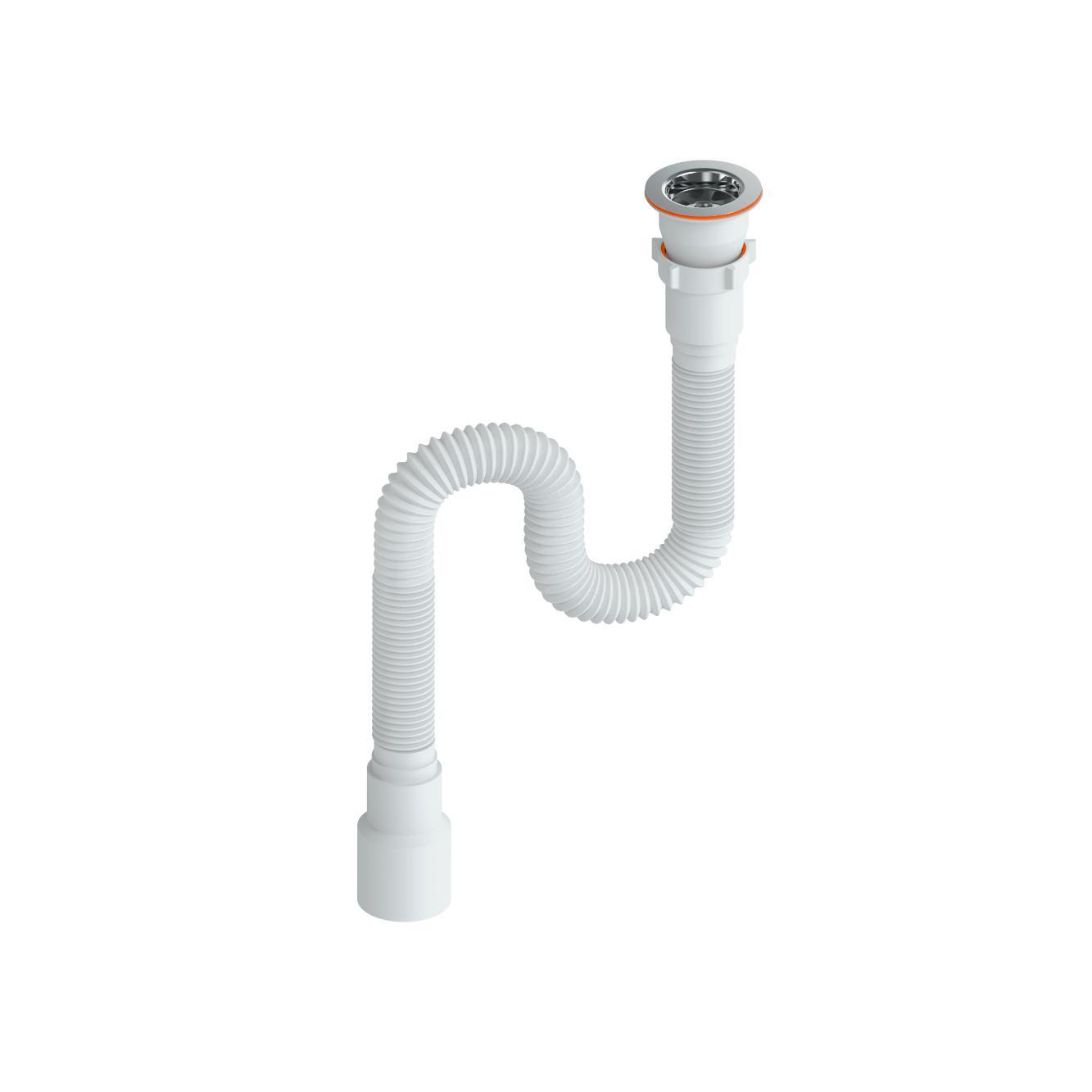 Сифон "РМС" СГУ-1,5 м гофрированный универсальный