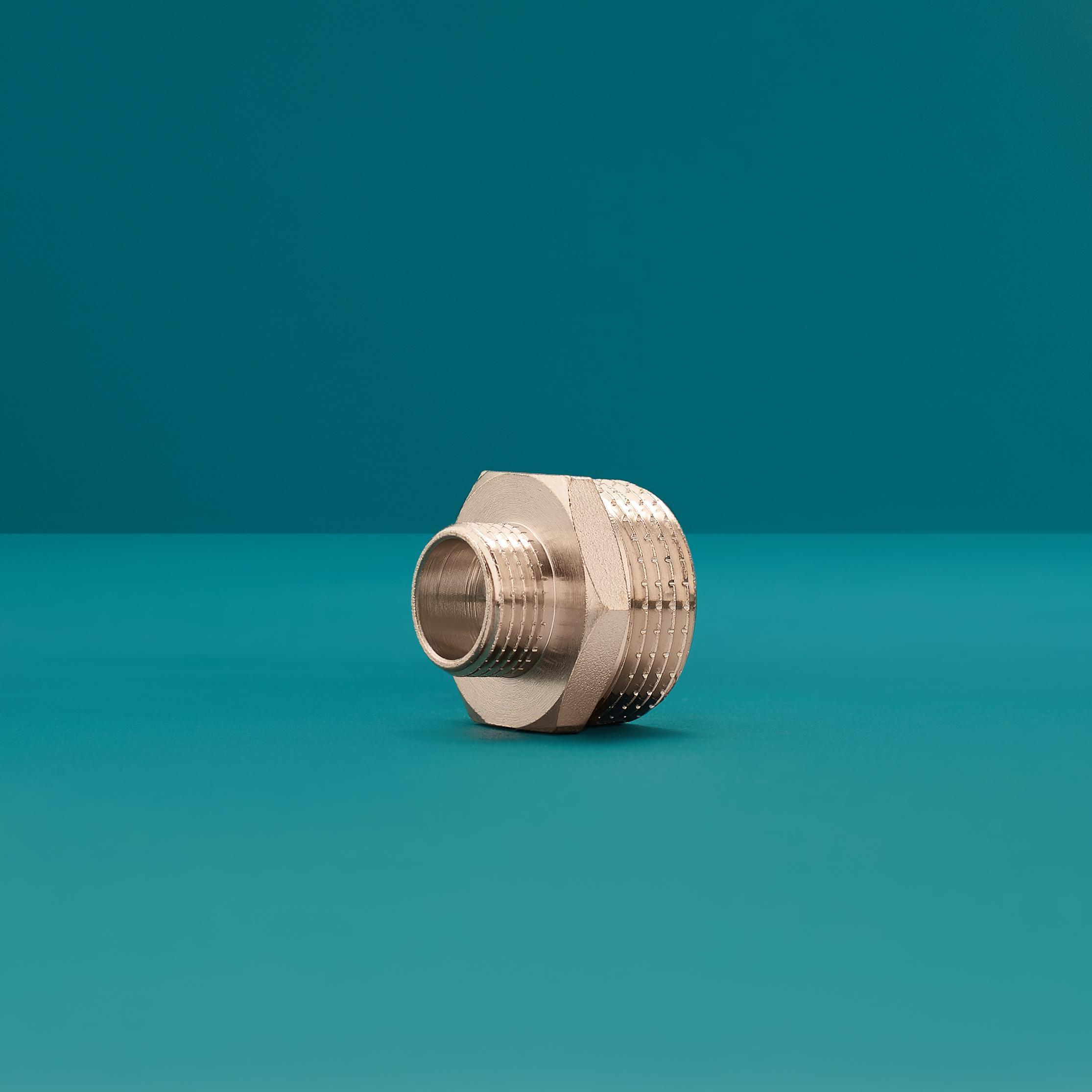 Ниппель "РМС" 07НН-20х15 переходной (3/4"х1/2")