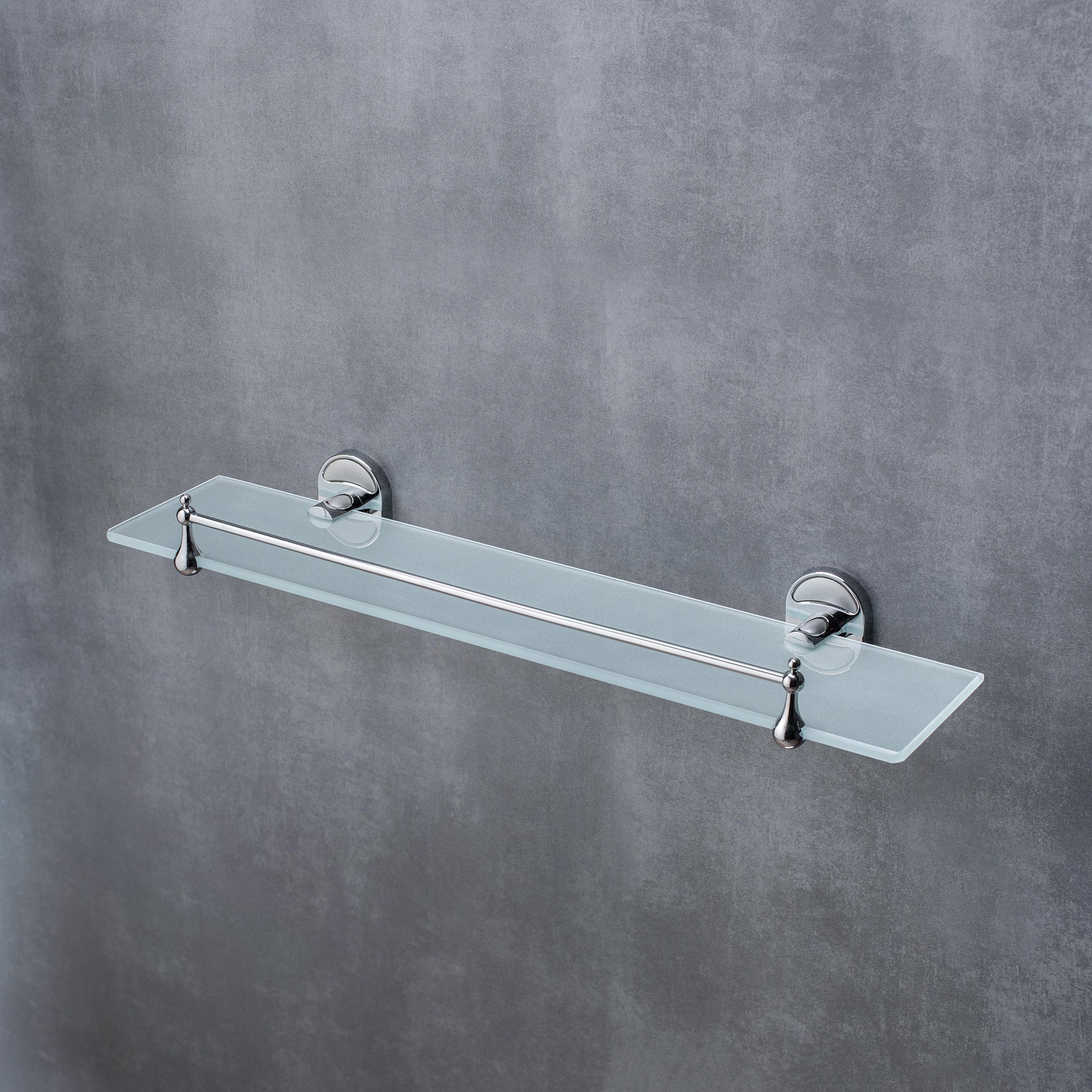 A8020 Полка стеклянная 52см*12см