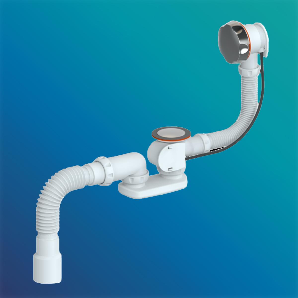 Сифон "РМС" СВ-П/А для ванны "полуавтомат"