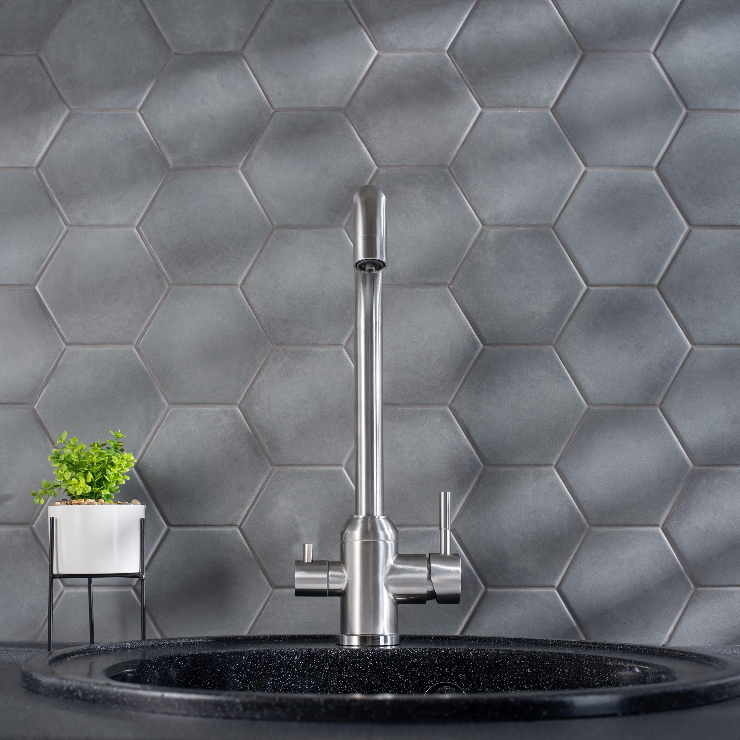 SUS124-017F-015 Смеситель для кухни с переключением фильтра для питьевой воды