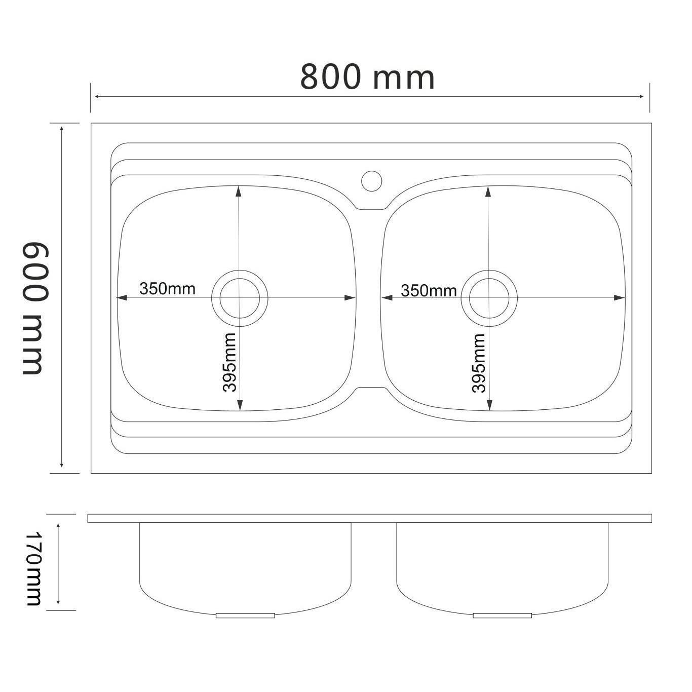 MG6-8060-2 Кухонная мойка