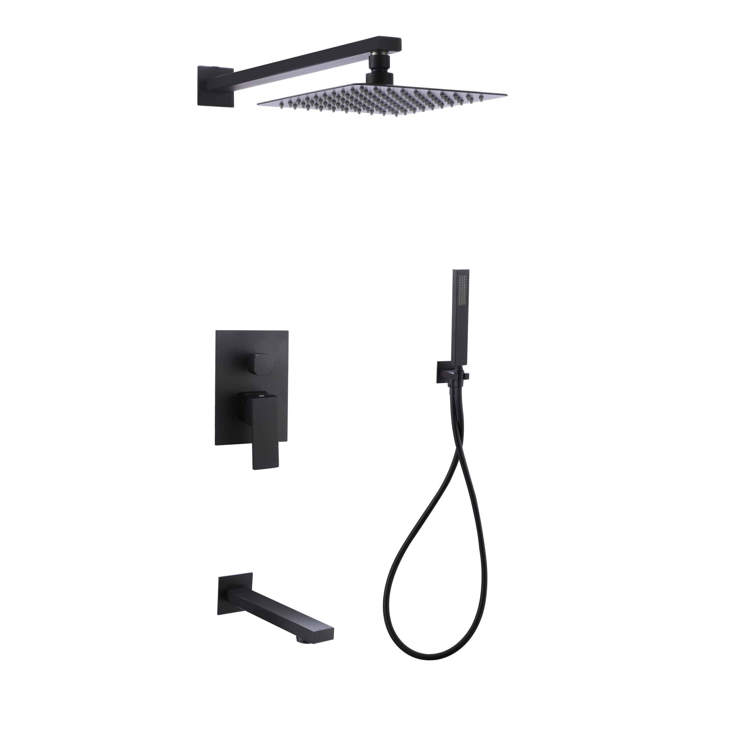 SUS129BL-2S Смеситель для ванны скрытого монтажа, ø35