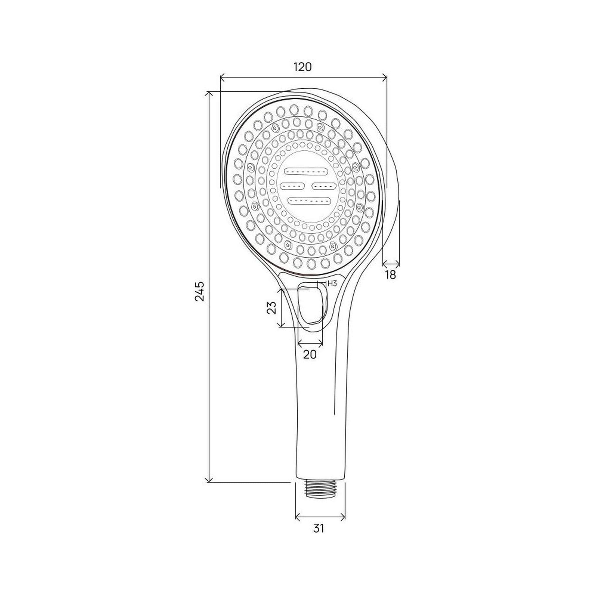 Л02-02-24 Лейка для душа