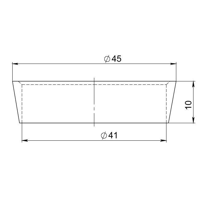 Кольцо "РМС" КС-04 уплотнительное конусное 40