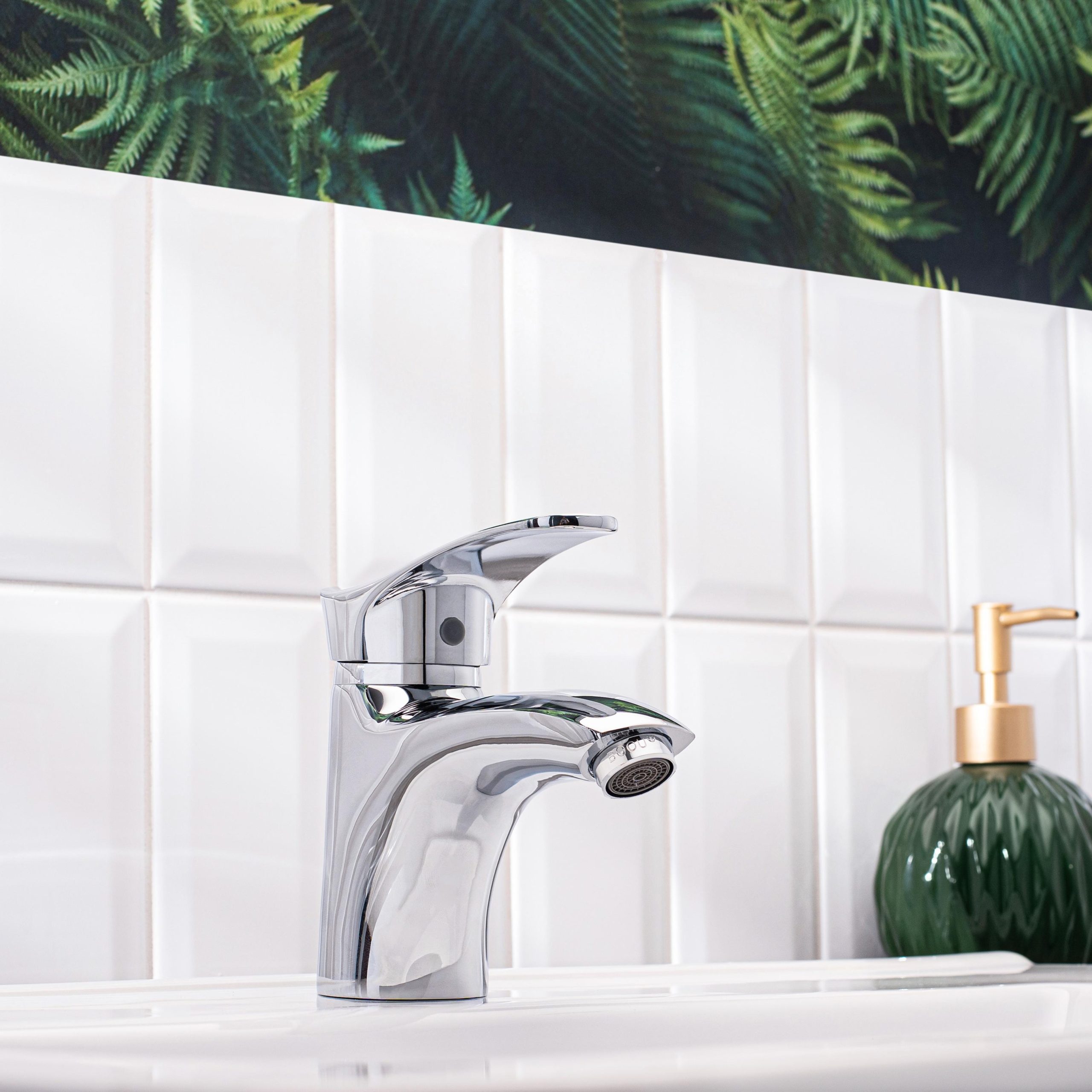 B8173-1 Смеситель для умывальника из Латуни, ø40