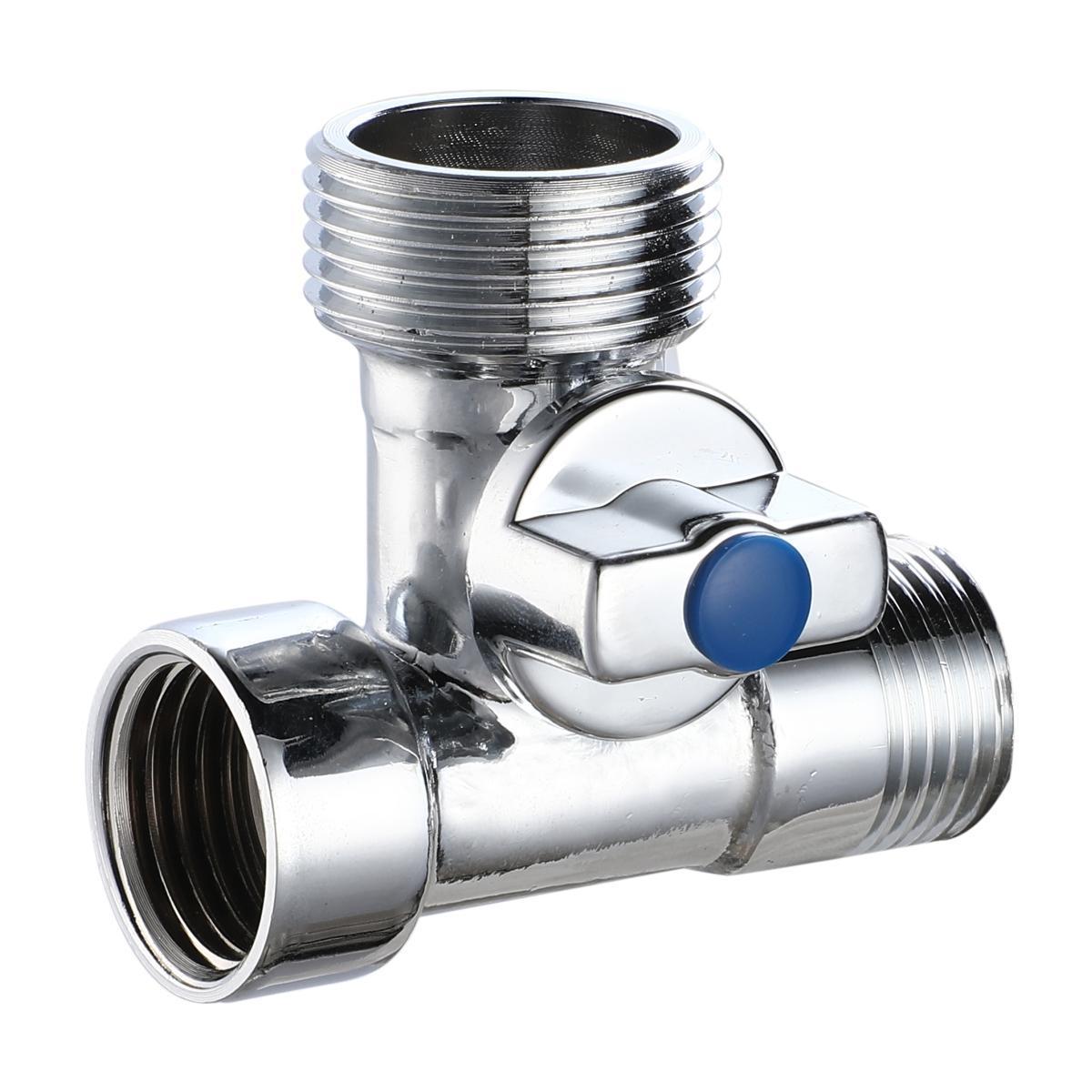 Кран шаровой "РМС" Люкс 15-15х20х15 для подключения сантехприборов