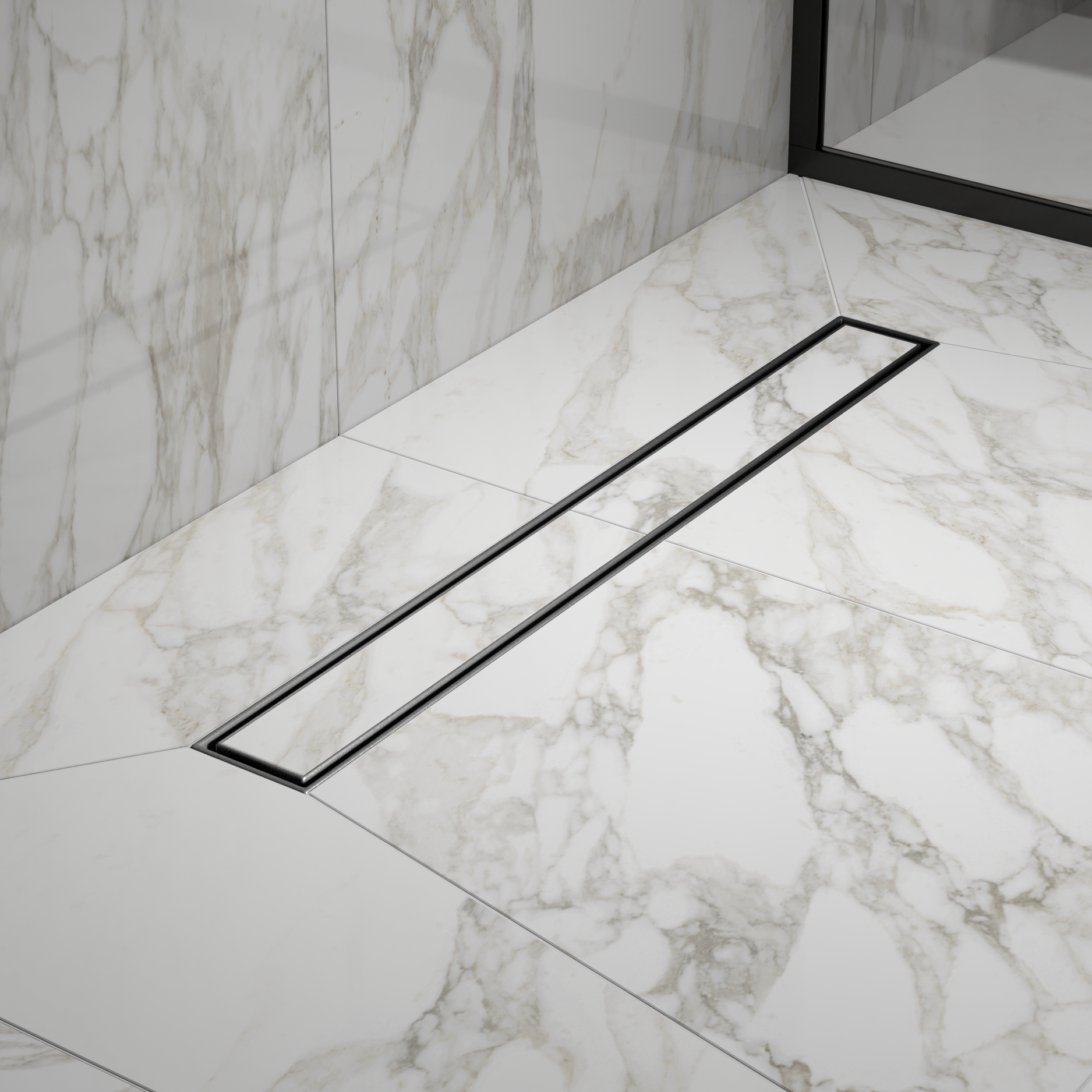 Трап линейный РМС ТЛ-02-Ч-60х7