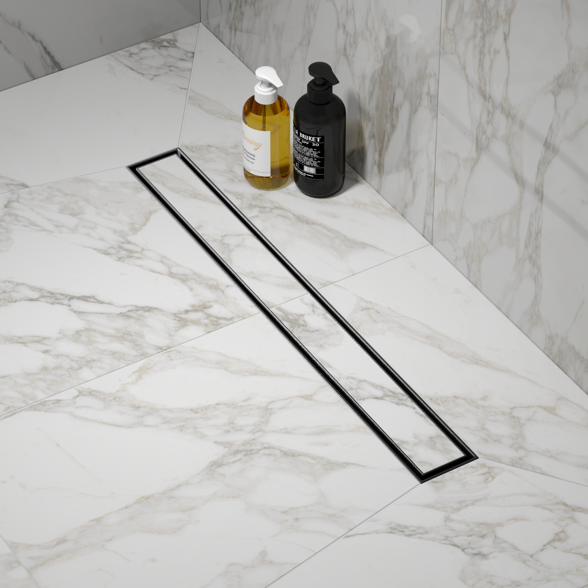 Трап линейный РМС ТЛ-02-Ч-60х7