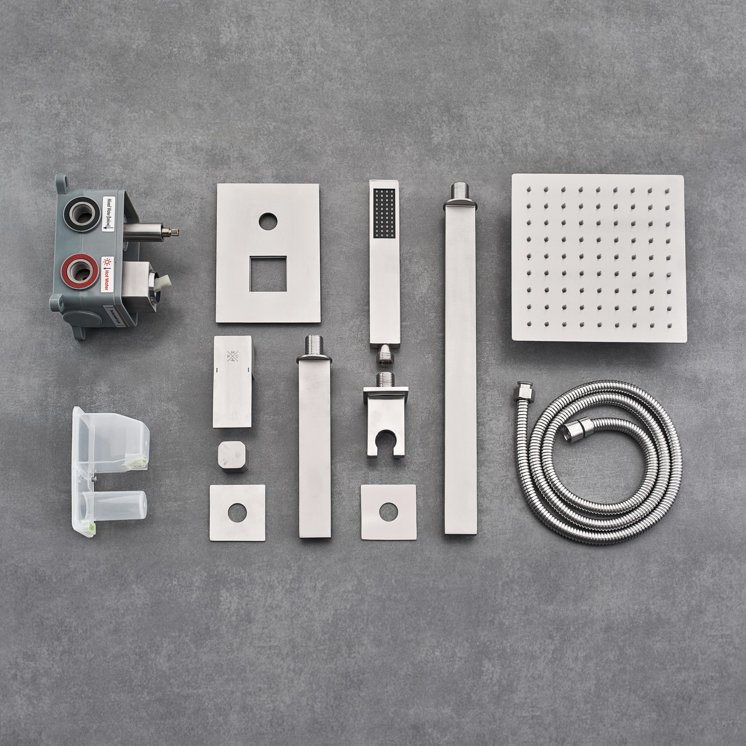 SUS129-2S Смеситель для ванны скрытого монтажа, ø35