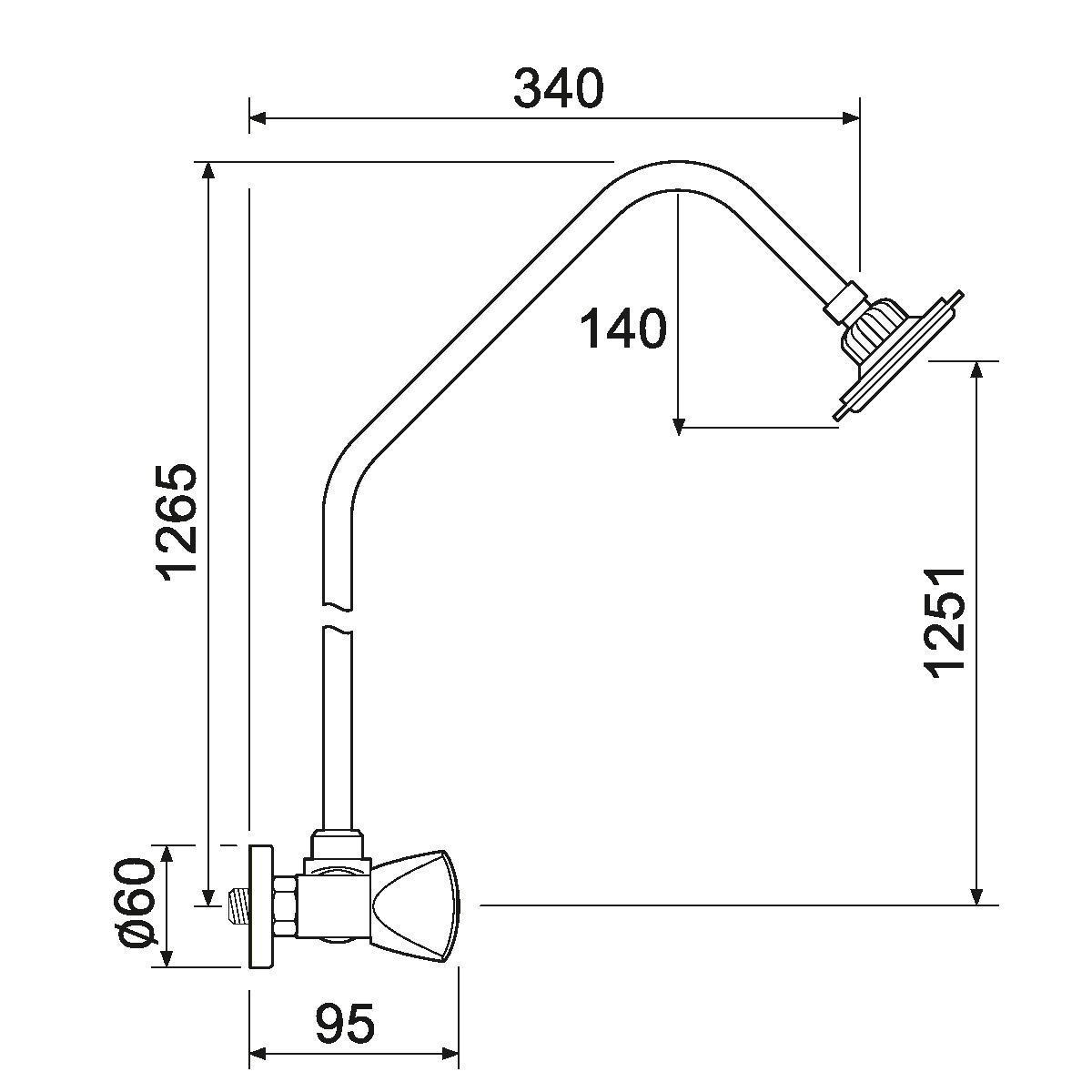 SL80-003-9 Душевая система