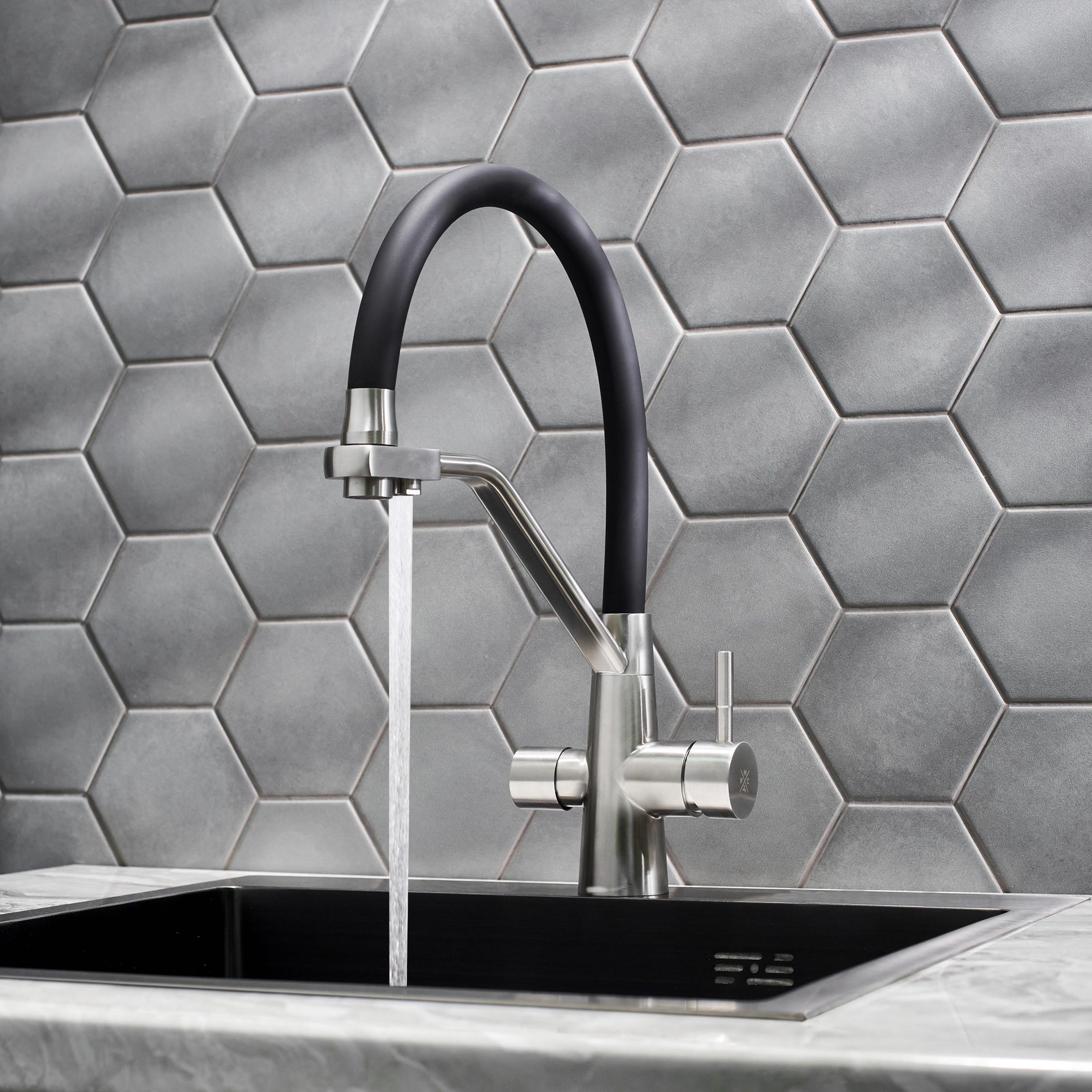 SUS127BL-016F-015 Смеситель для кухни с переключением фильтра, ø35