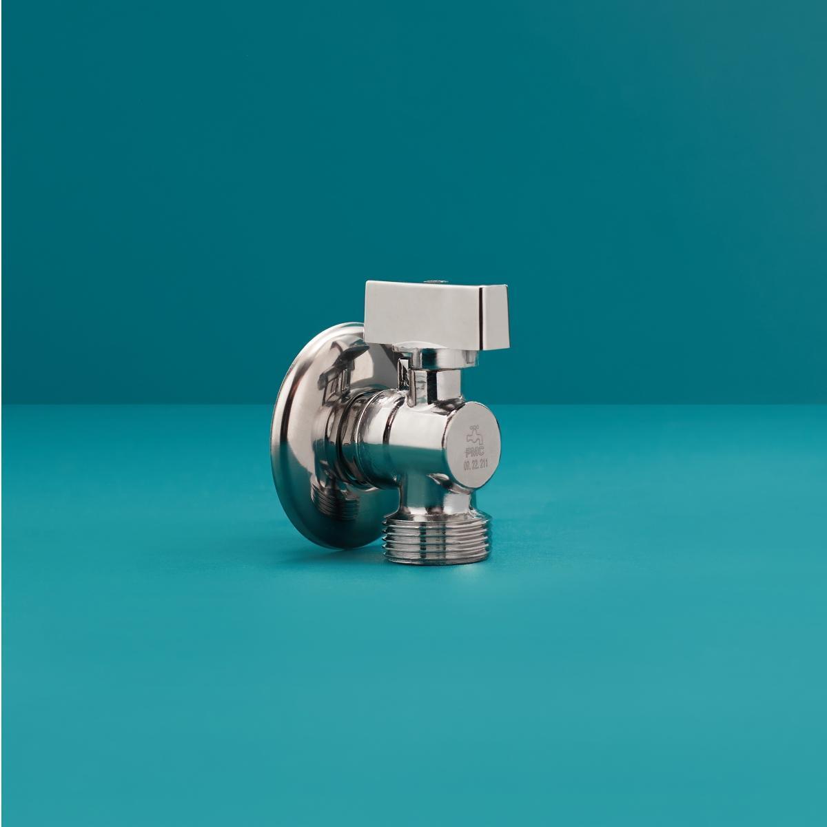 Кран шаровой "РМС" Люкс 15-15х15 для подключения сантехприборов