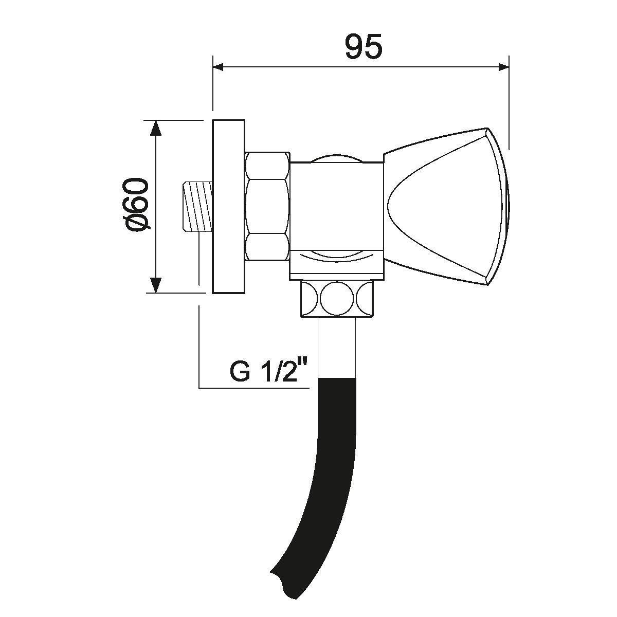 SL119-003 Смеситель для душа