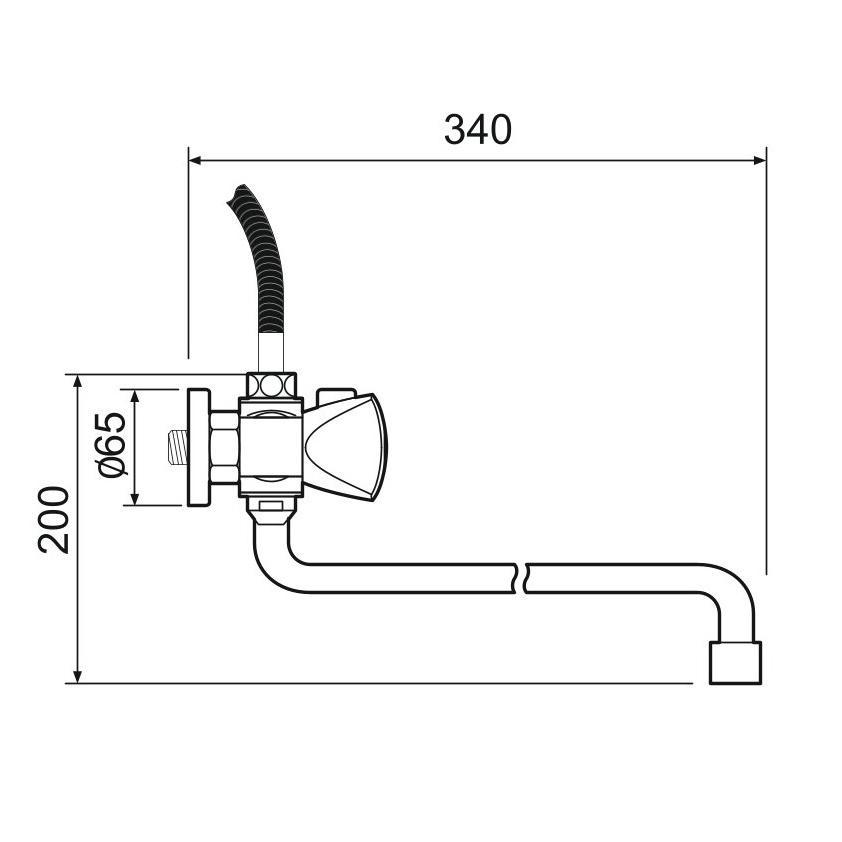 SL119-143 Смеситель для ванны