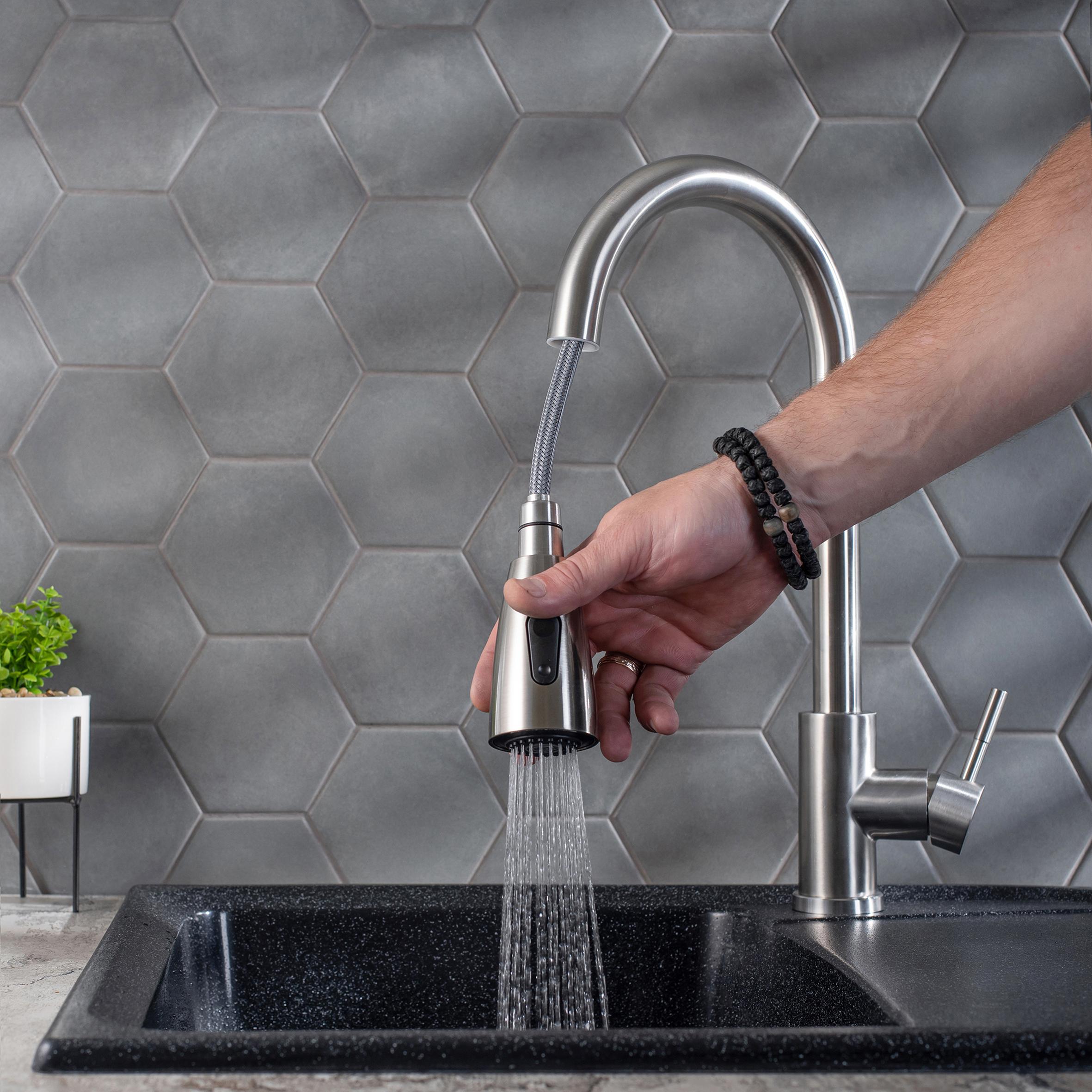 SUS124-017F-2 Смеситель для кухни, ø35