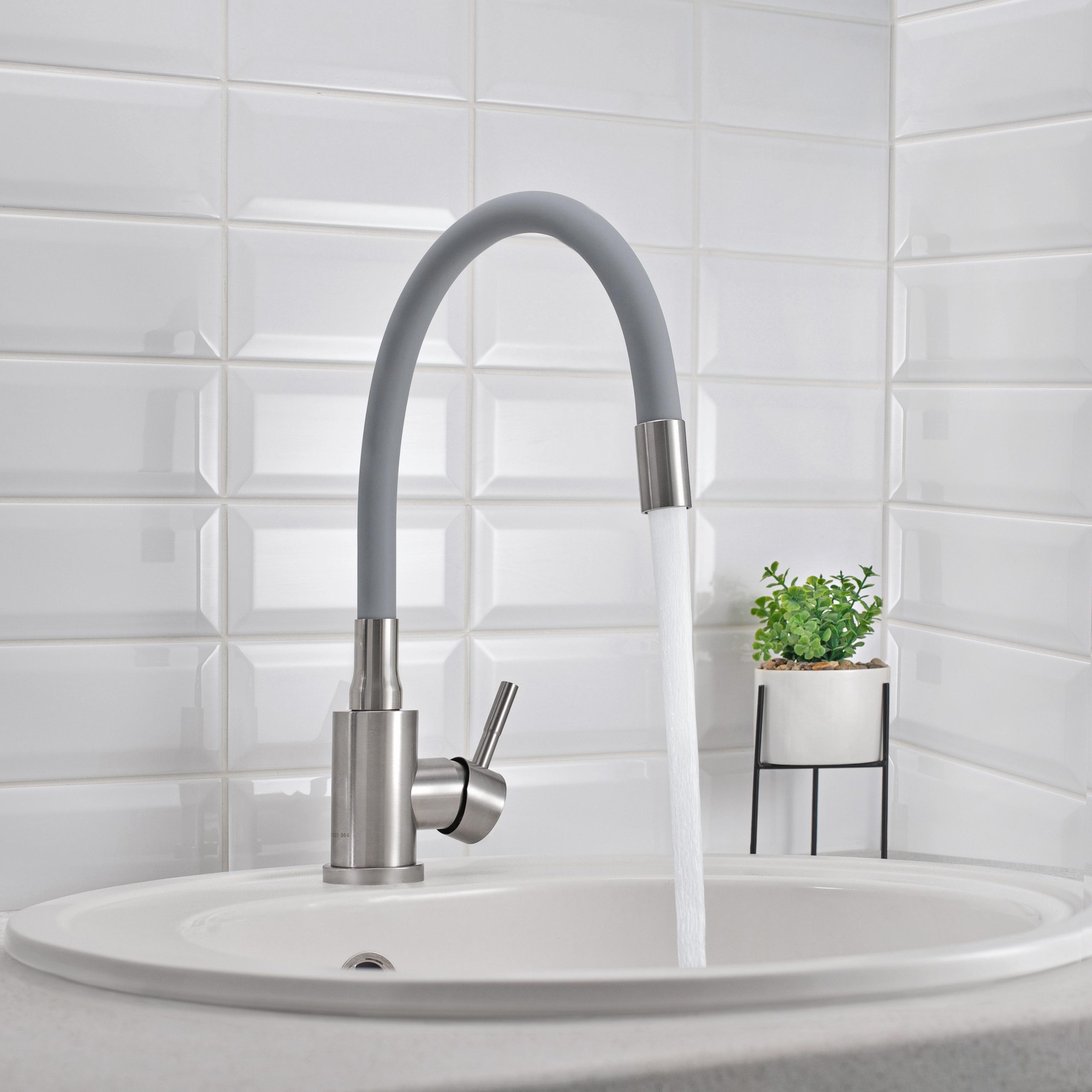 SUS124GY-016F Смеситель для кухни, ø35