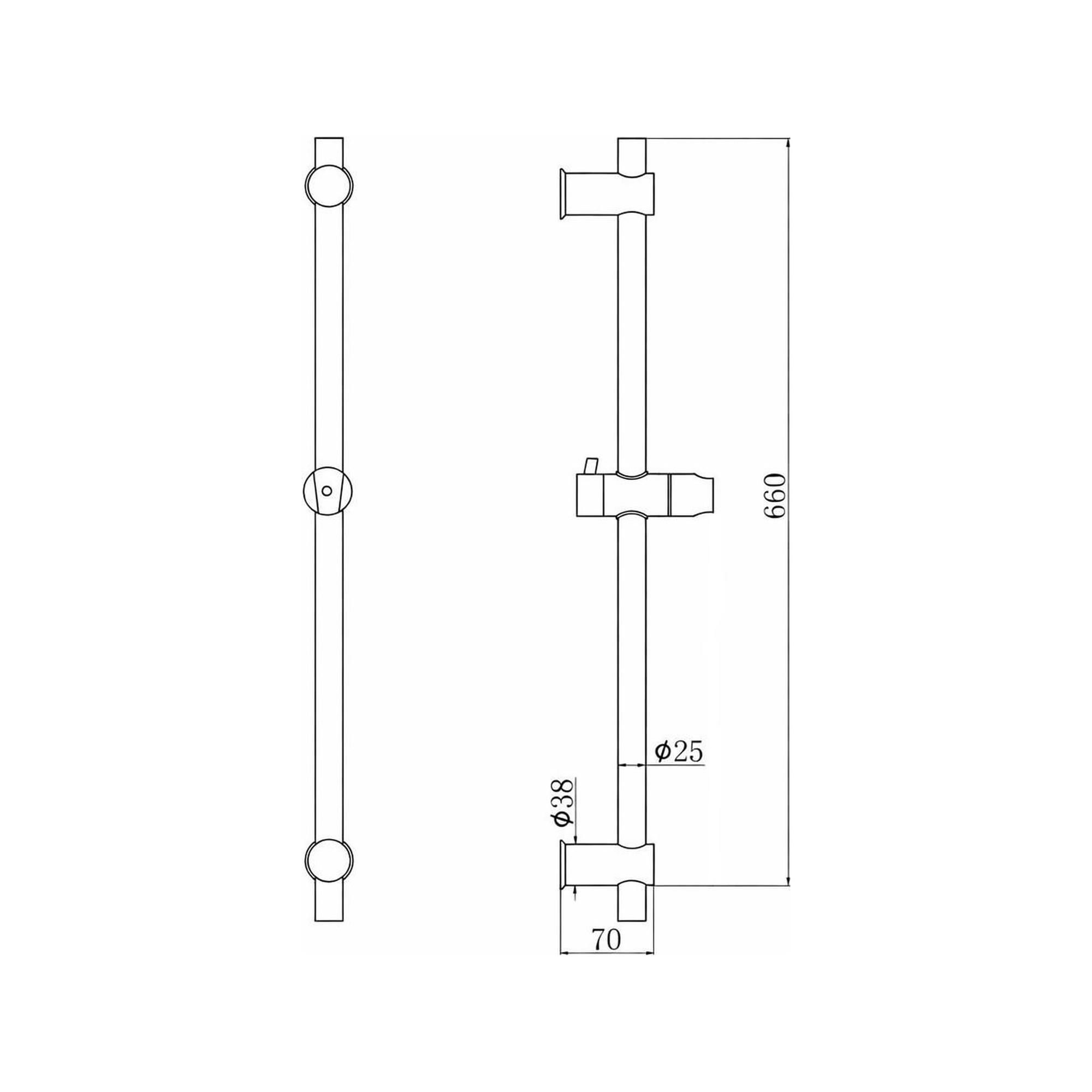 SUS124-RACK-1 Стойка для душа