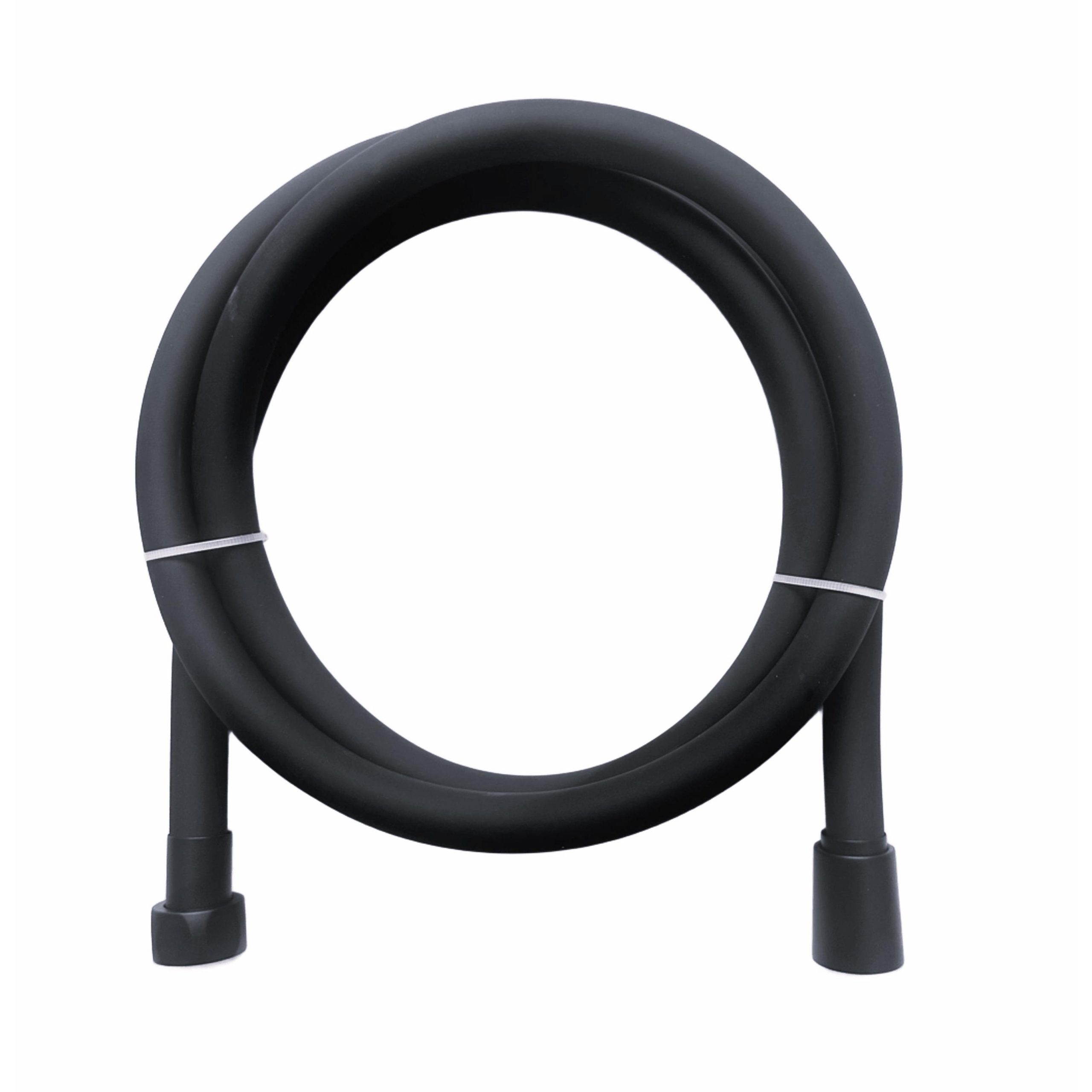 SH-17 Шланг для душа не растяжной из PVC-150 см, черный