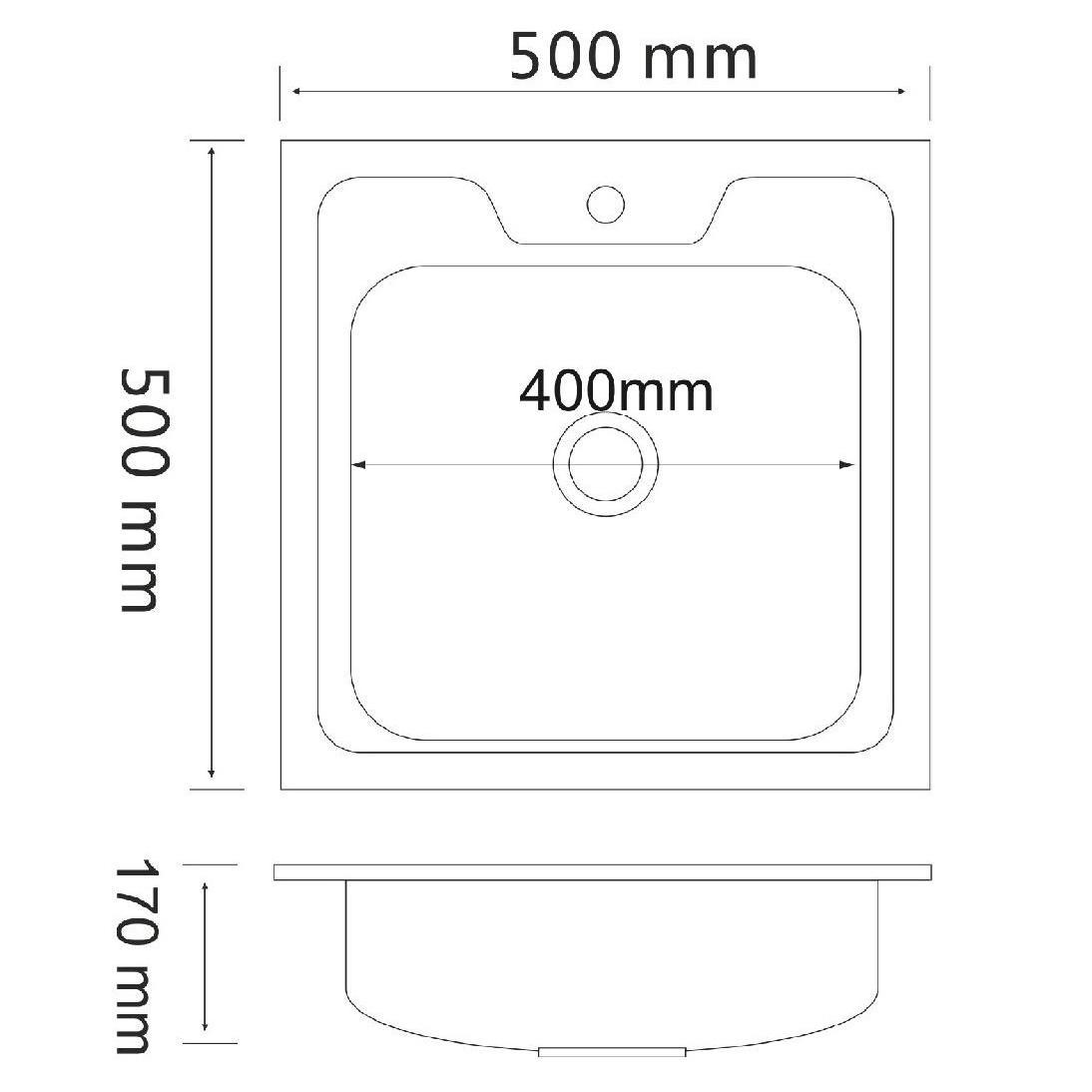 MG6-5050 Кухонная мойка