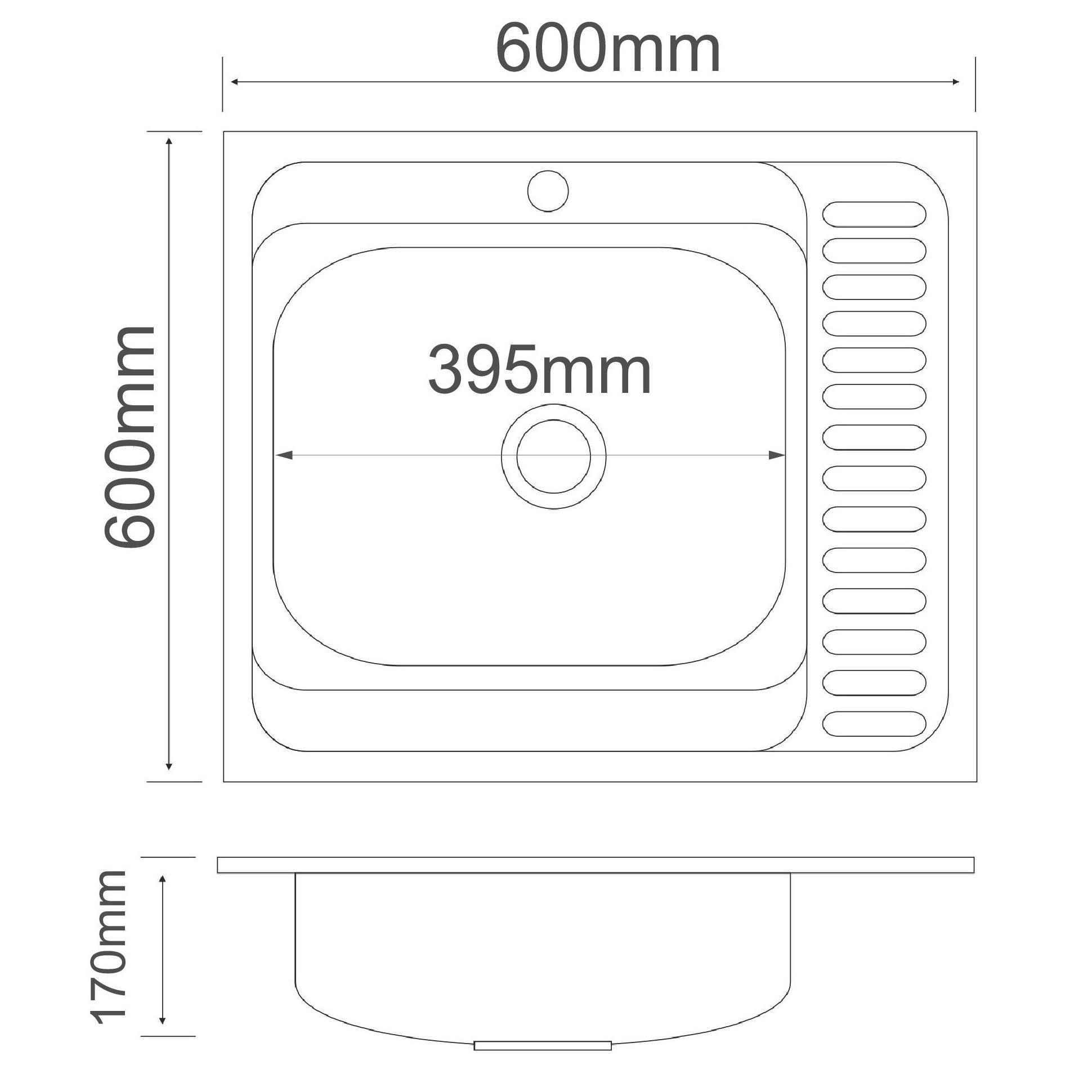 MG6-6060L Кухонная мойка