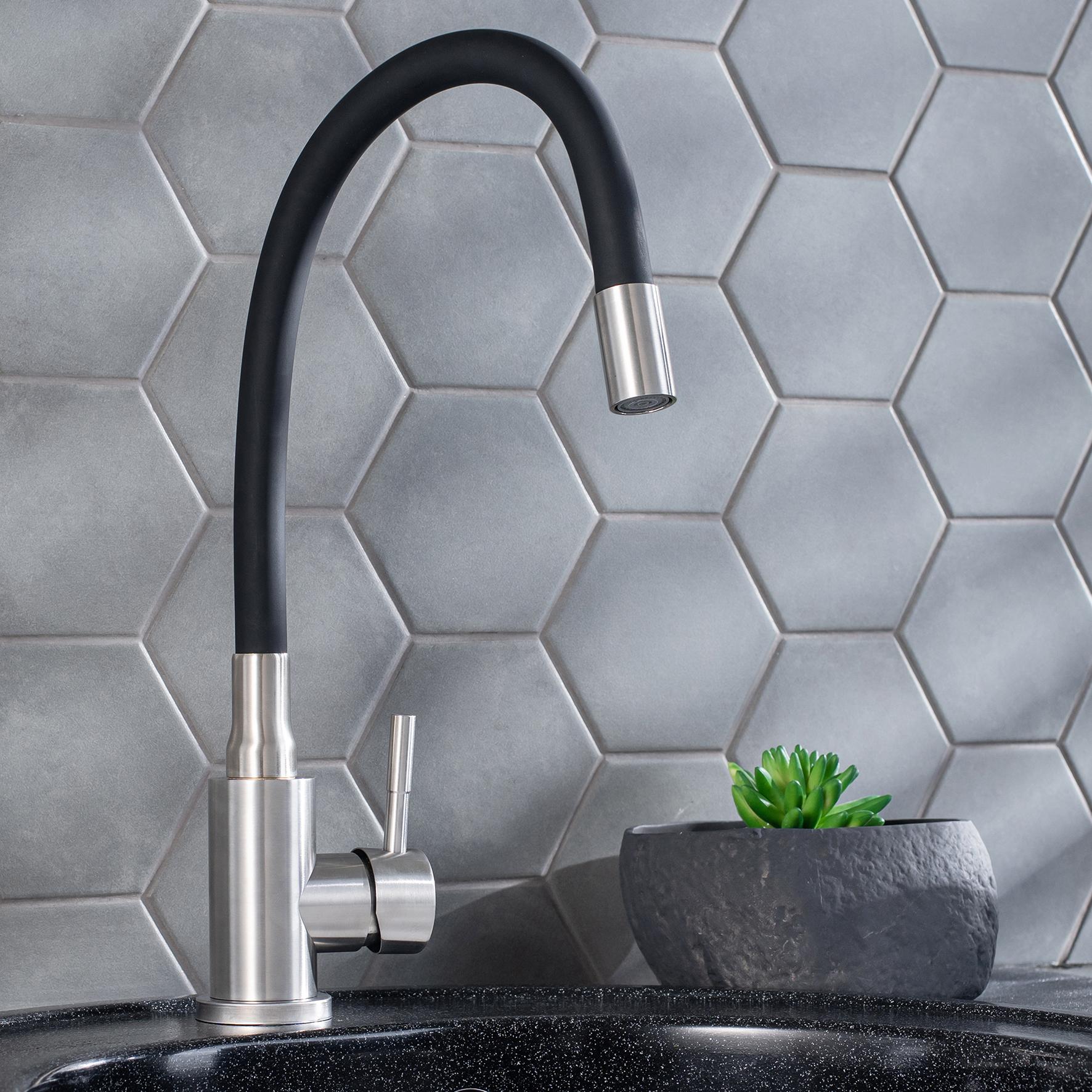 SUS124BL-016F Смеситель для кухни, ø35