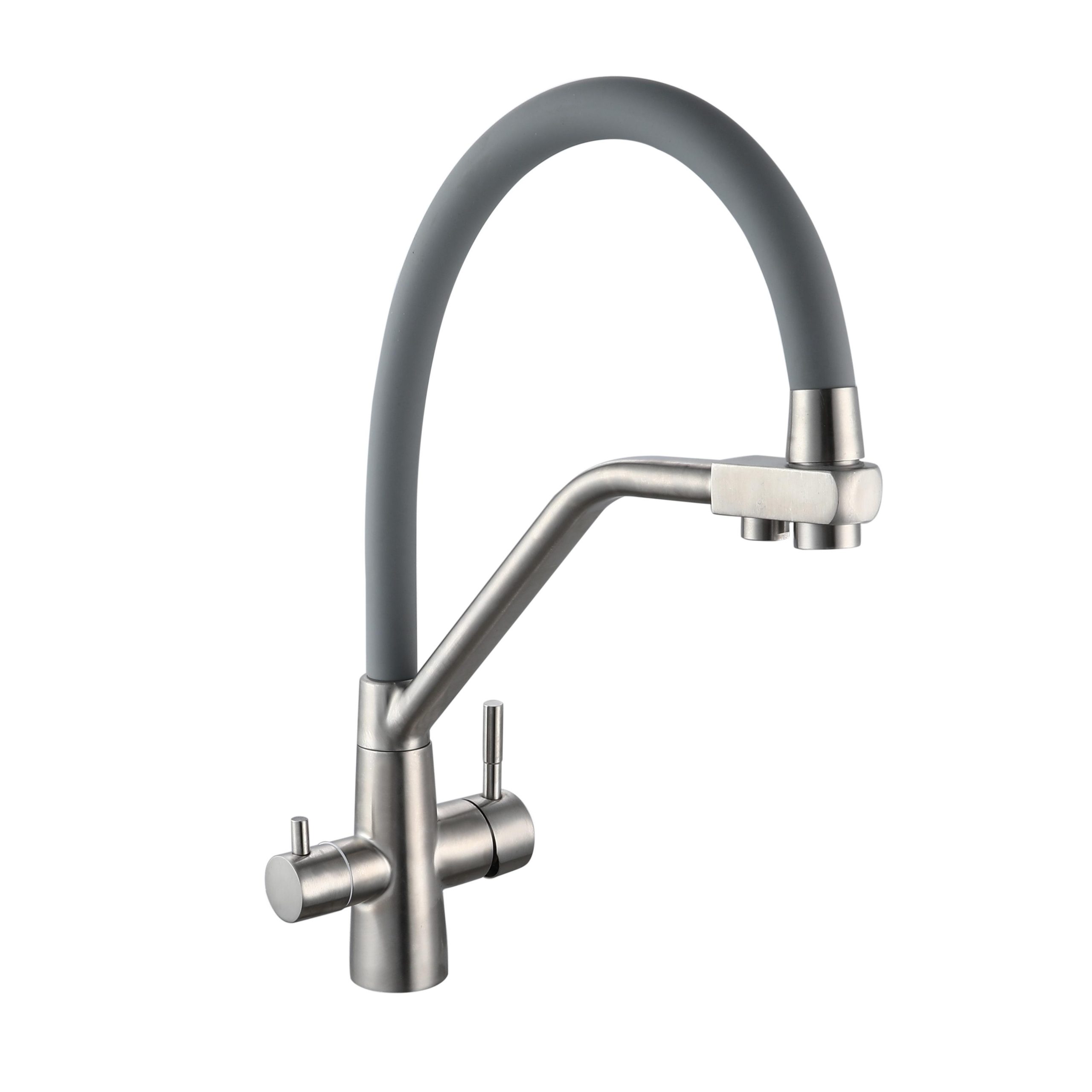 SUS127GY-016F-015 Смеситель для кухни с переключением фильтра, ø35