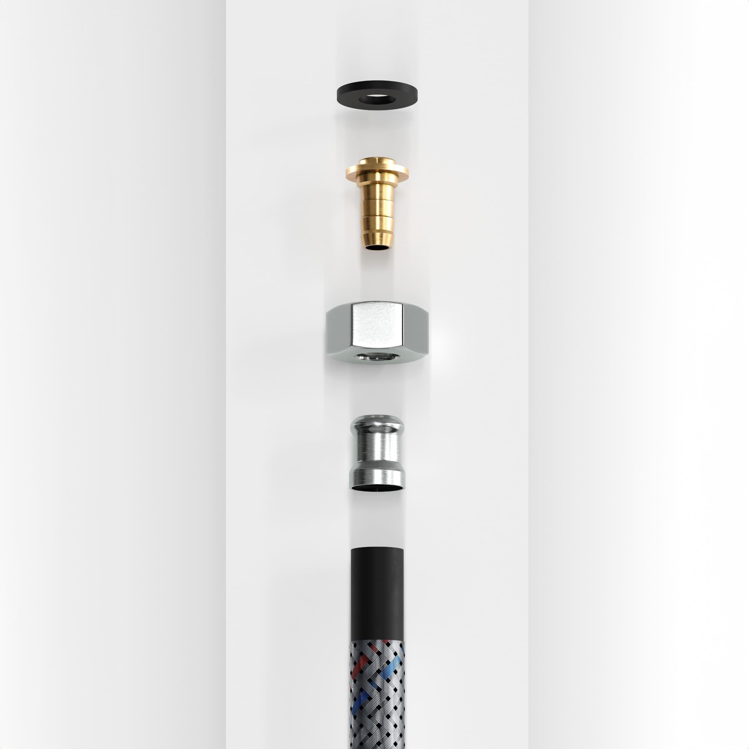 M10  40 см б/п Подводка для воды