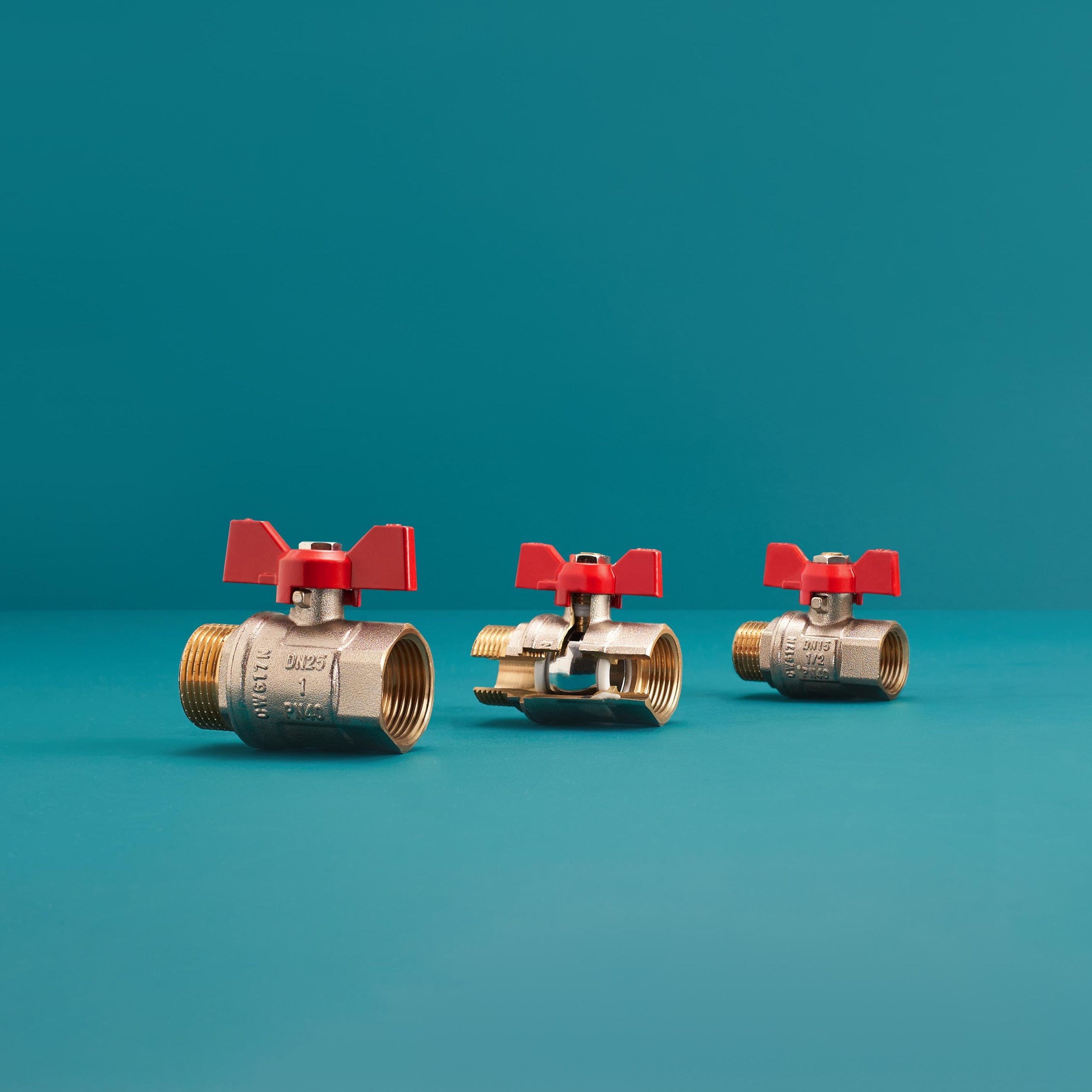 Кран шаровой "РМС" Стандарт ГШБ-15 (1/2")