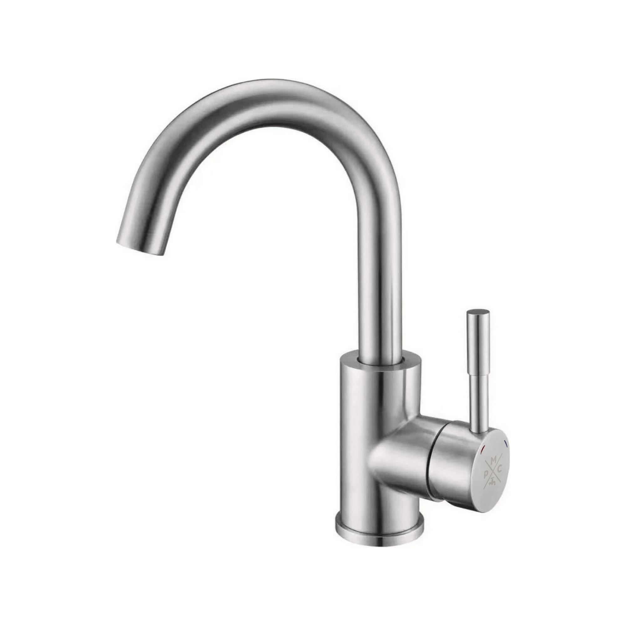 SUS124-001F-1  Смеситель для умывальника, ø35