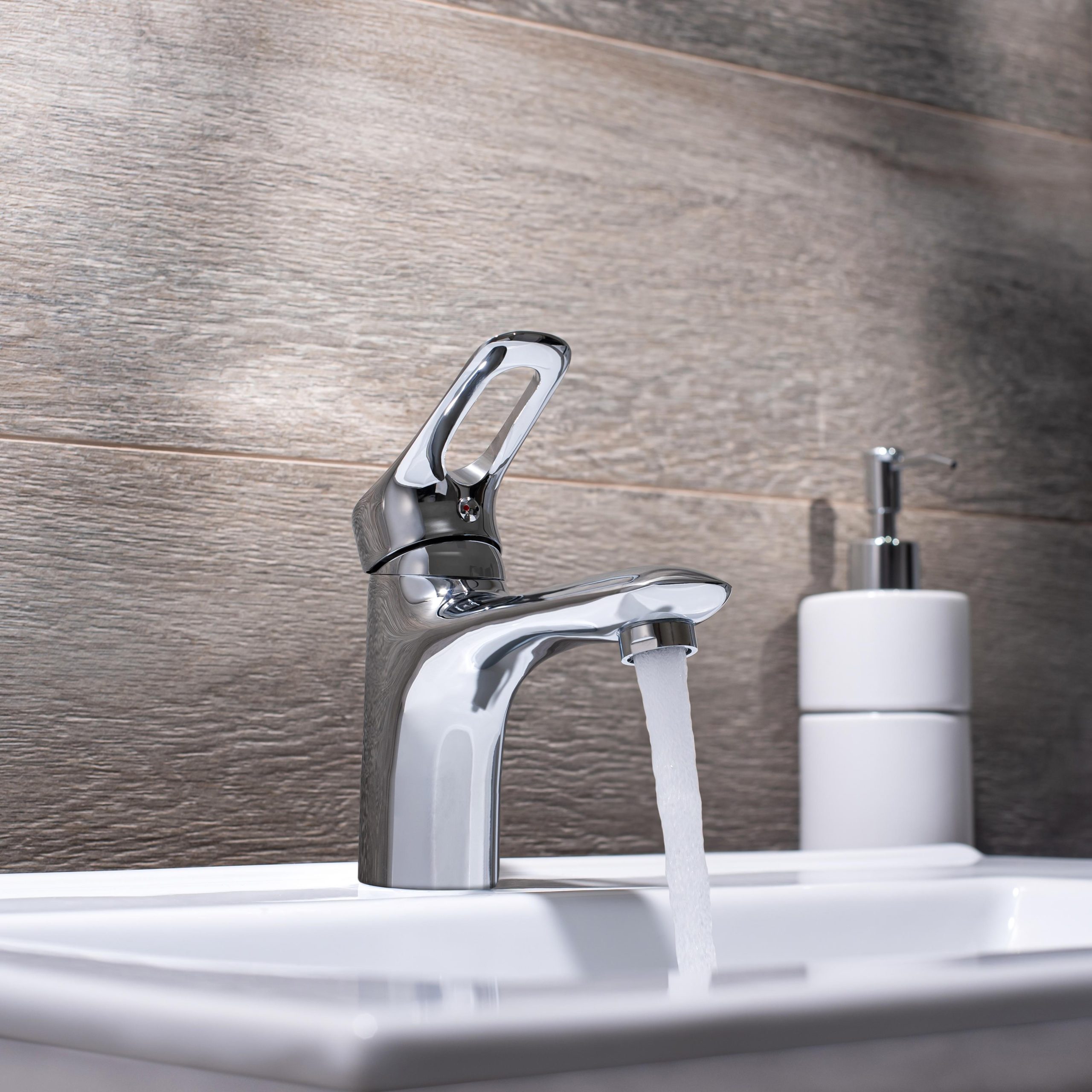 SL120-001F Смеситель для умывальника, ø40