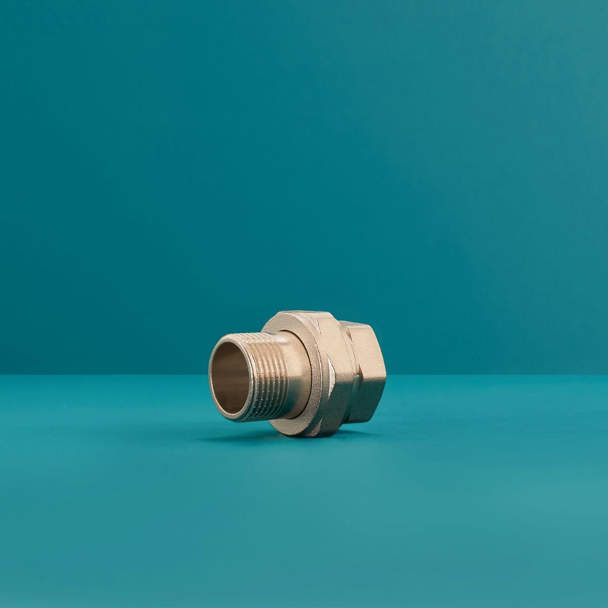 Сгон прямой "РМС" 09-20 "американка" (3/4")