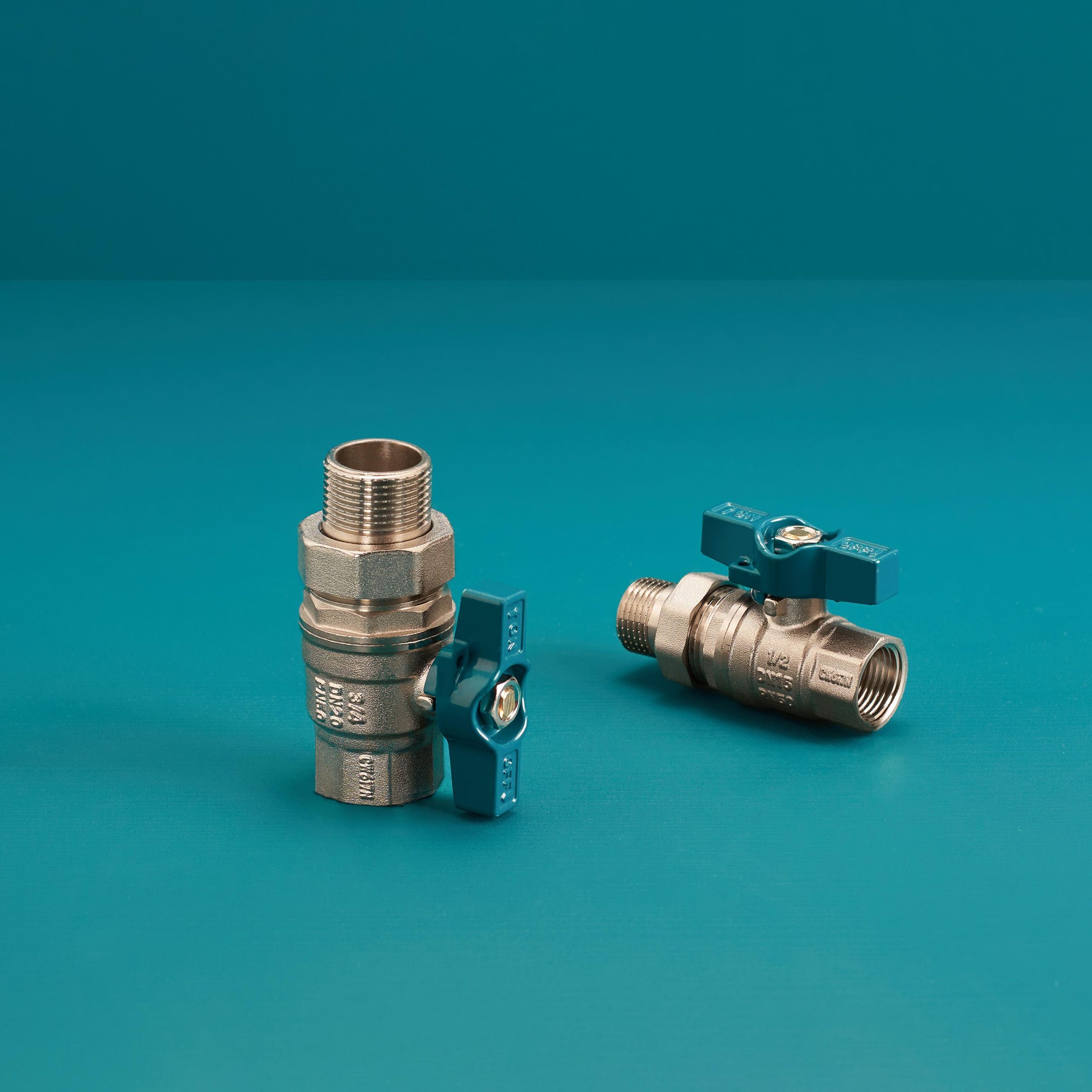 Кран шаровой "РМС" Люкс с полусгоном ГШБА-20 (3/4")