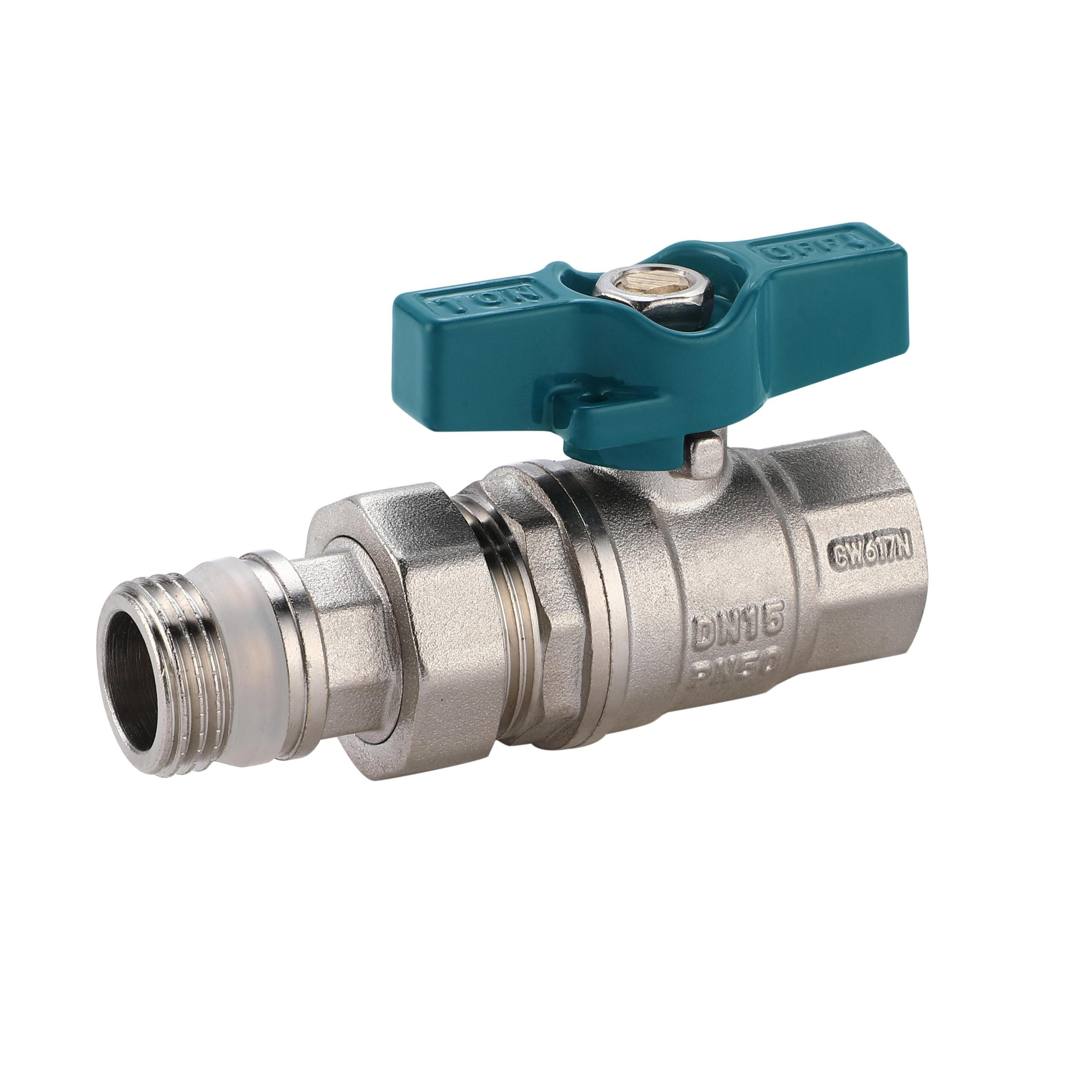 Кран шаровой "РМС" Люкс с полусгоном ГШБП-20 (3/4")