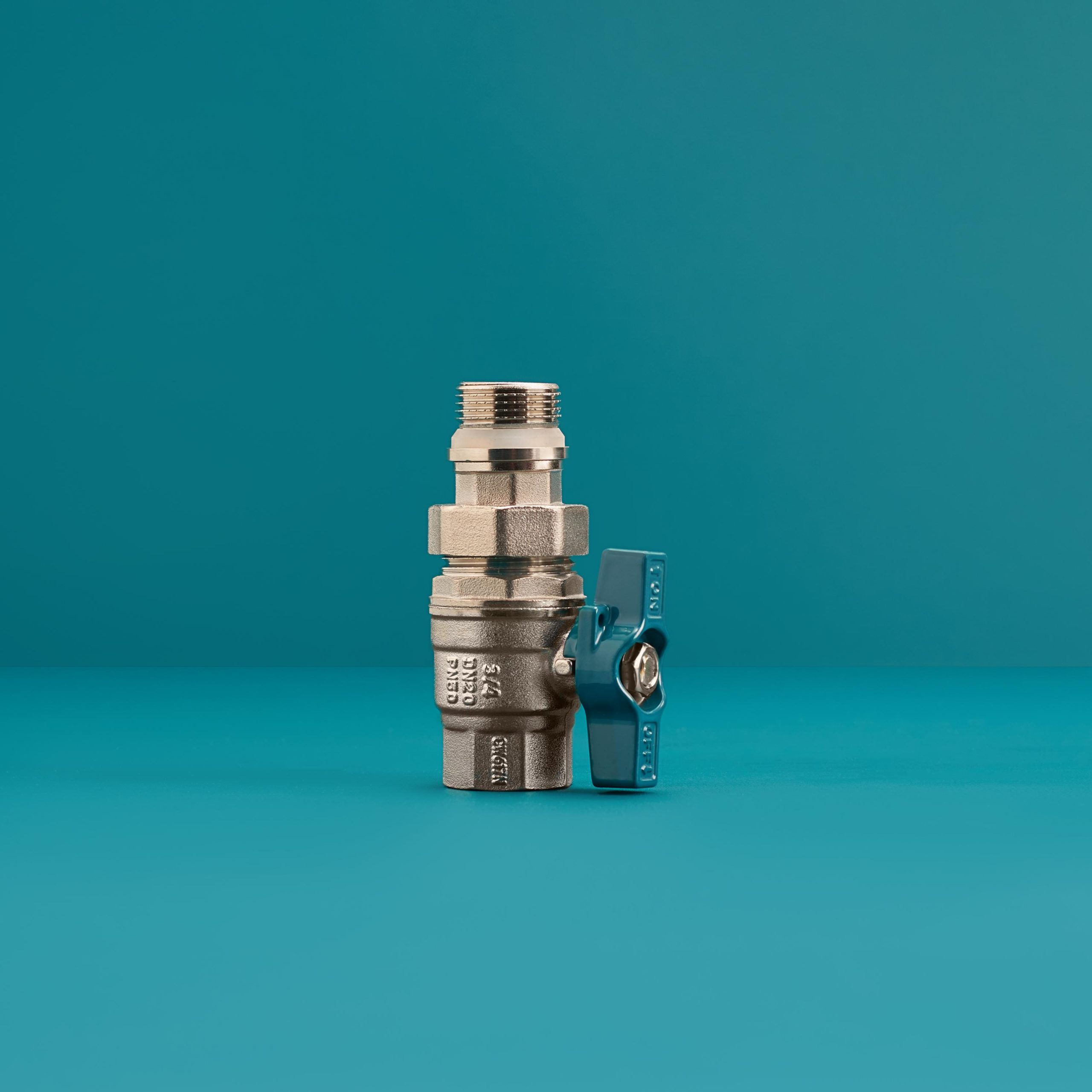 Кран шаровой "РМС" Люкс с полусгоном ГШБП-20 (3/4")