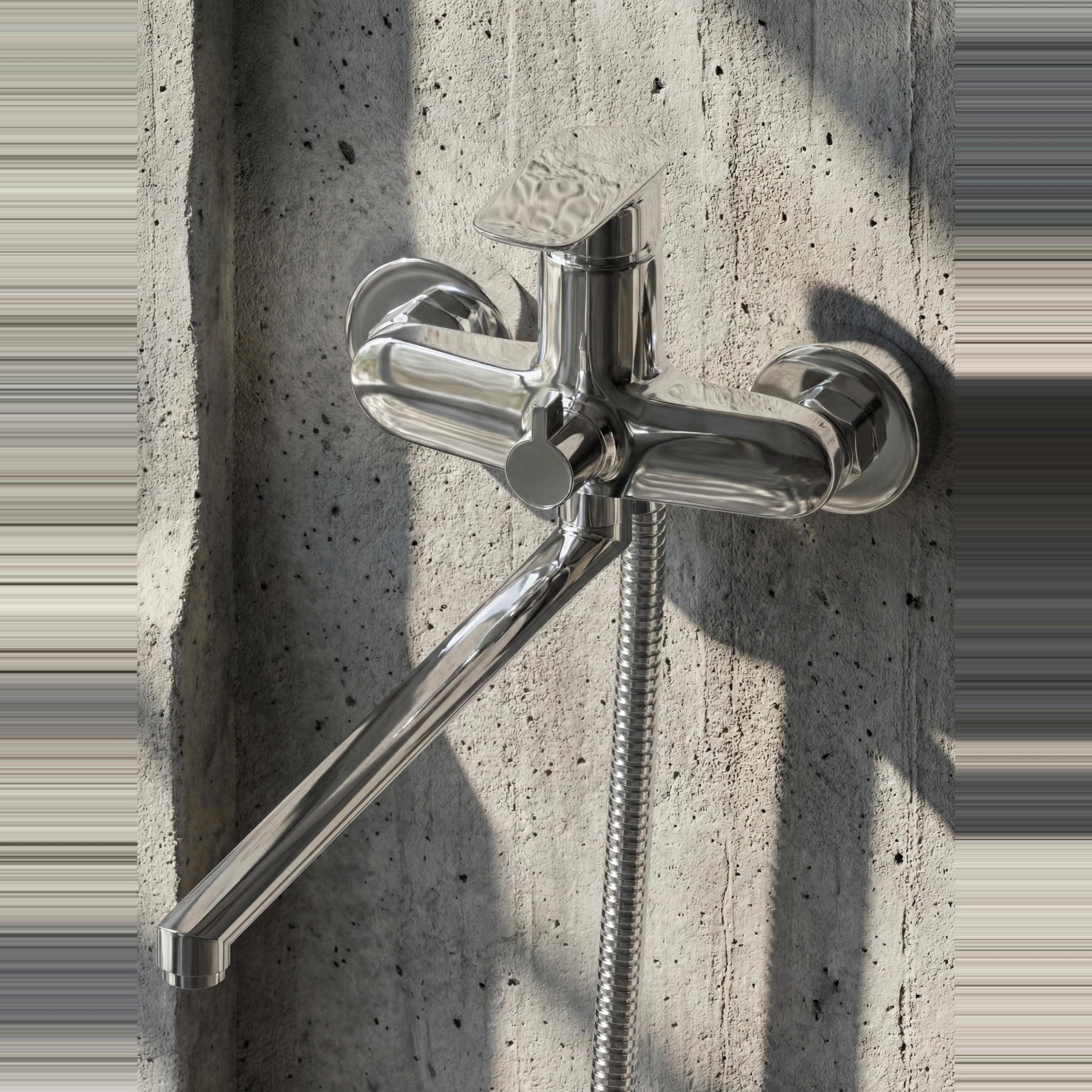 02-В1201-21 Смеситель для ванны, ø35